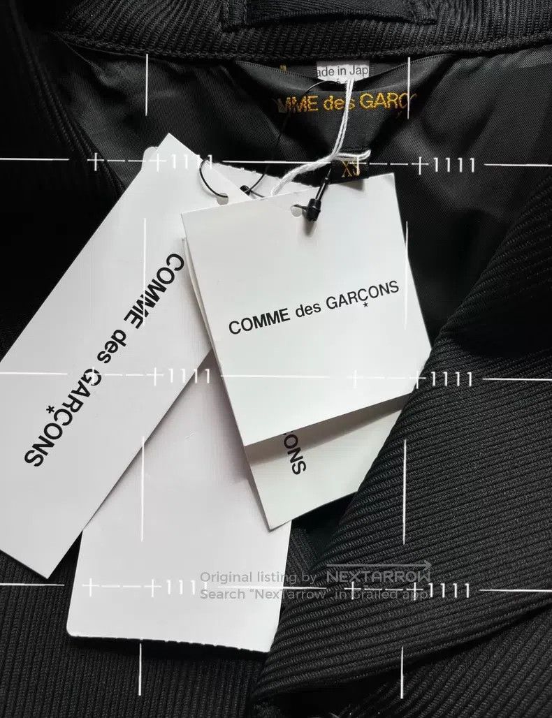 Comme des Garcons Comme des Garcons Patched polyester long-sleeve jacket Size XS / US 0-2 / IT 36-38 - 7 Thumbnail