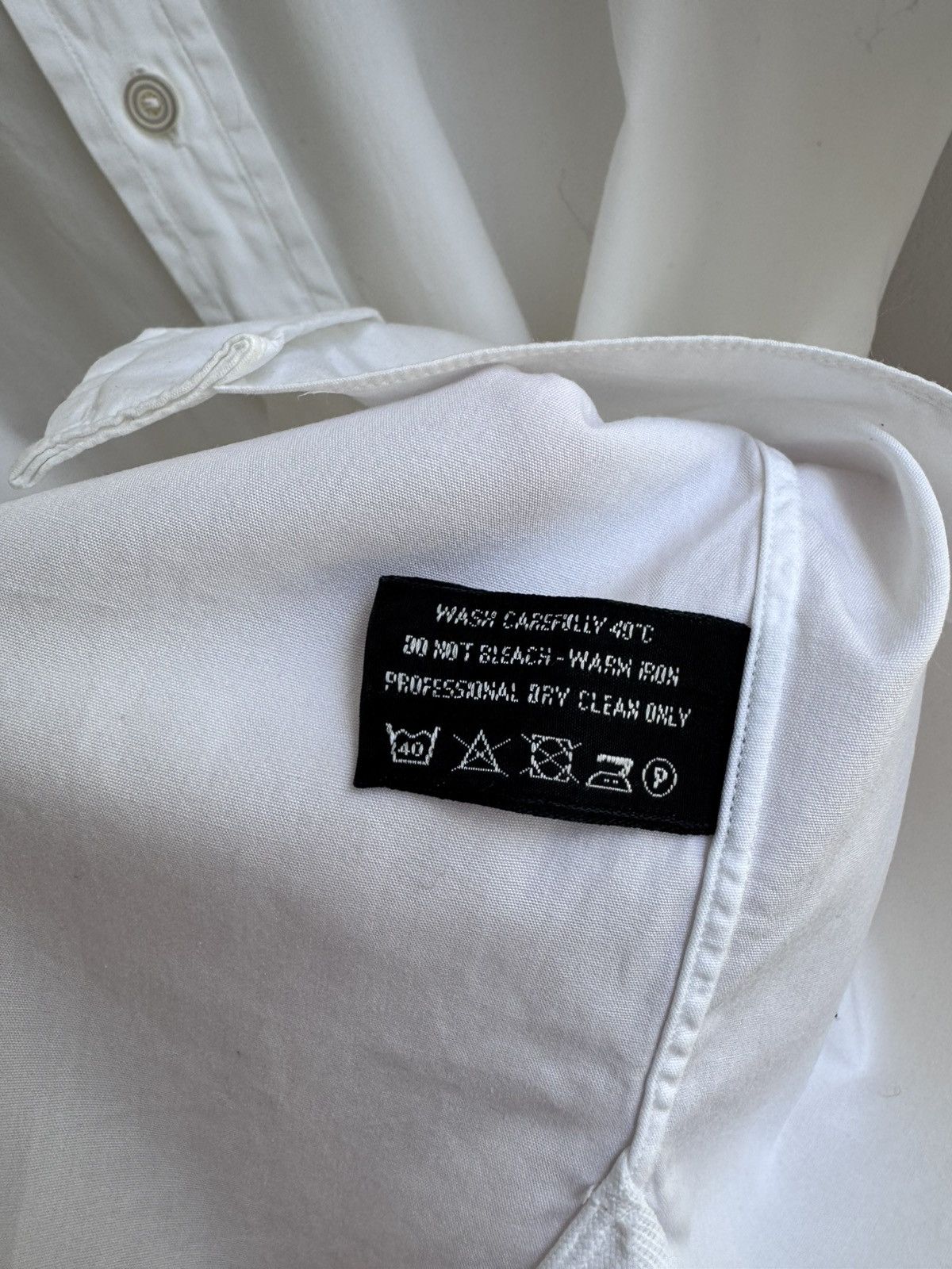 Tom Ford RARE Tom Ford Men’s White Classic Shirt Luxury Designer Size US M / EU 48-50 / 2 - 7 Thumbnail