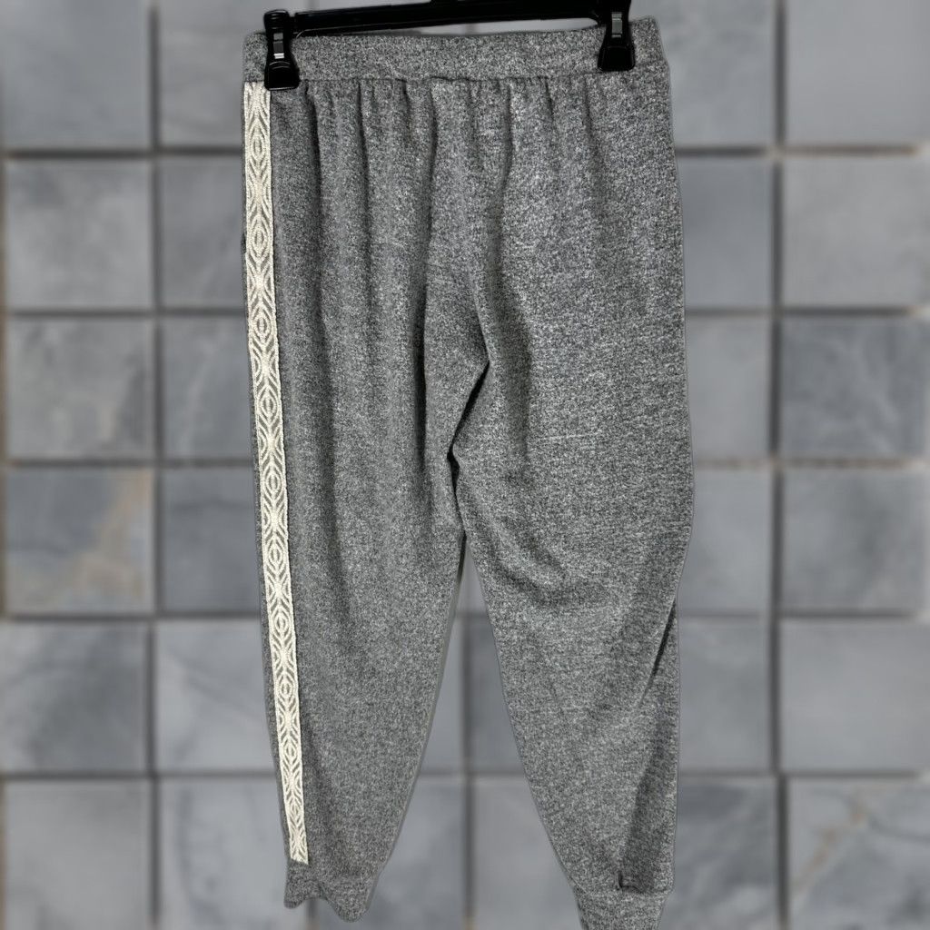 Vintage Flora Nikrooz Pajama Pants S Gray Lounge Pants Women Regular Size S Solid Pattern Size 28" / US 6 / IT 42 - 1 Thumbnail