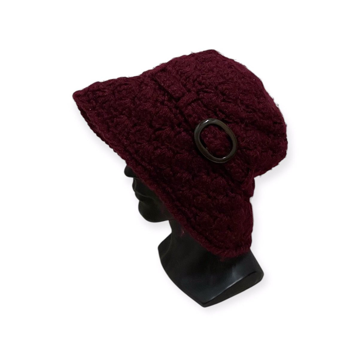 Japanese Brand × Vintage Japanese Brand Rare Design Knit Beanie Hat Size ONE SIZE - 1 Thumbnail