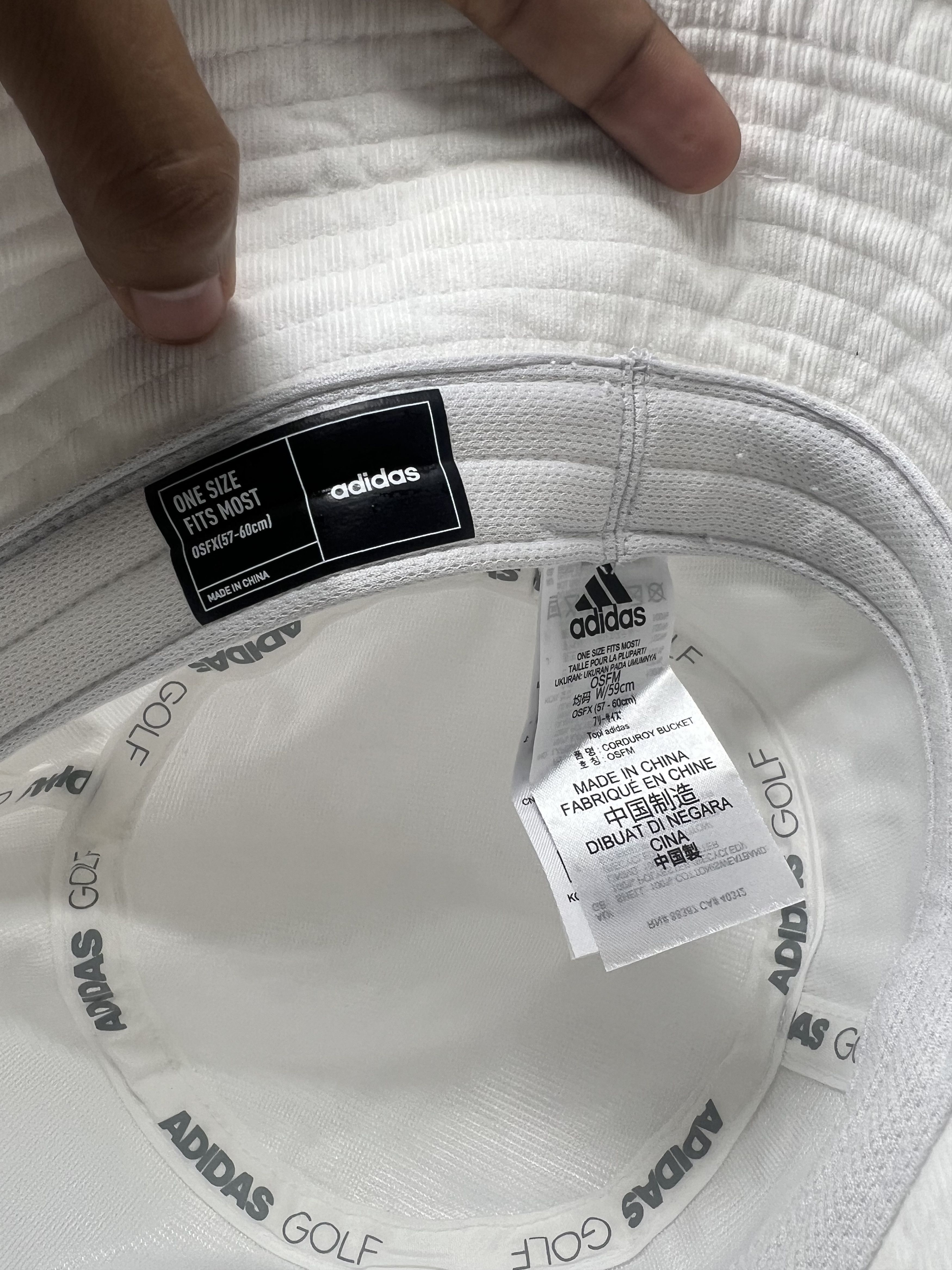 Adidas Adidas Corduroy Bucket Hat Size ONE SIZE - 9 Thumbnail