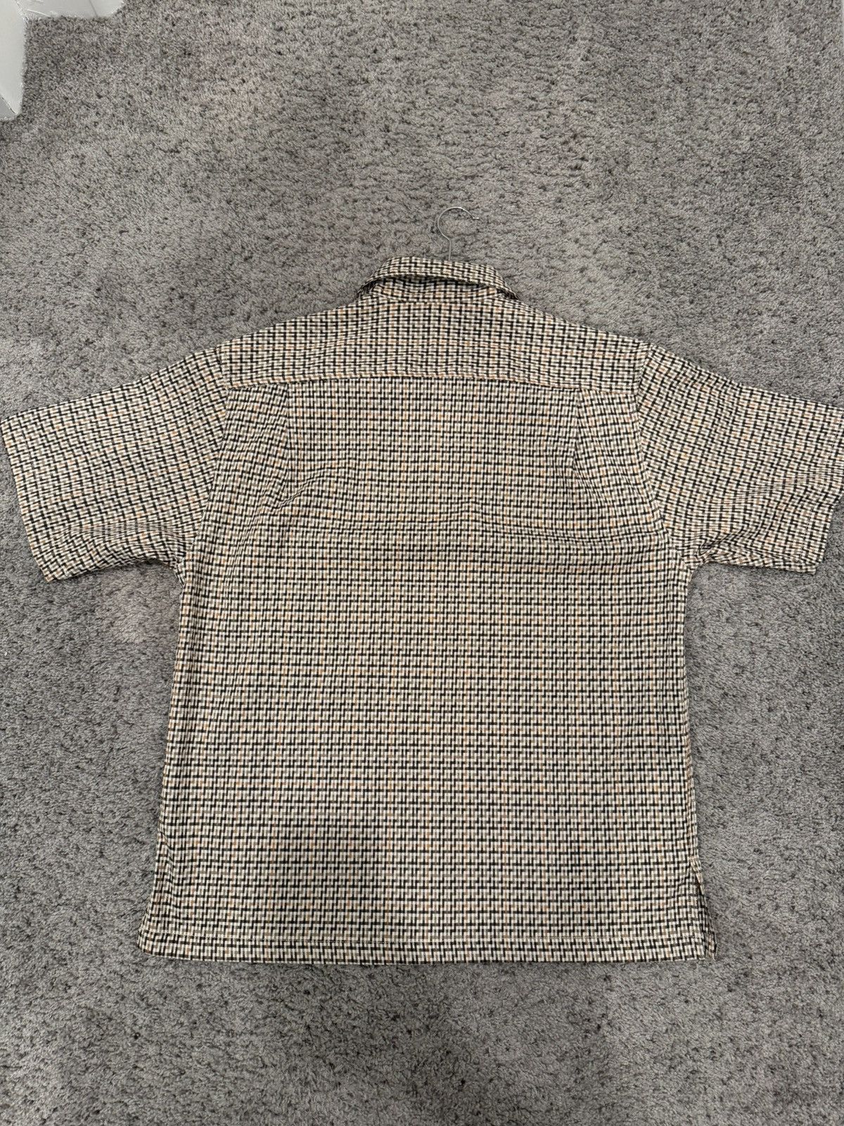 General Admission General Admission Quarter Zip Shirt in Beige Check Size US XL / EU 56 / 4 - 3 Thumbnail