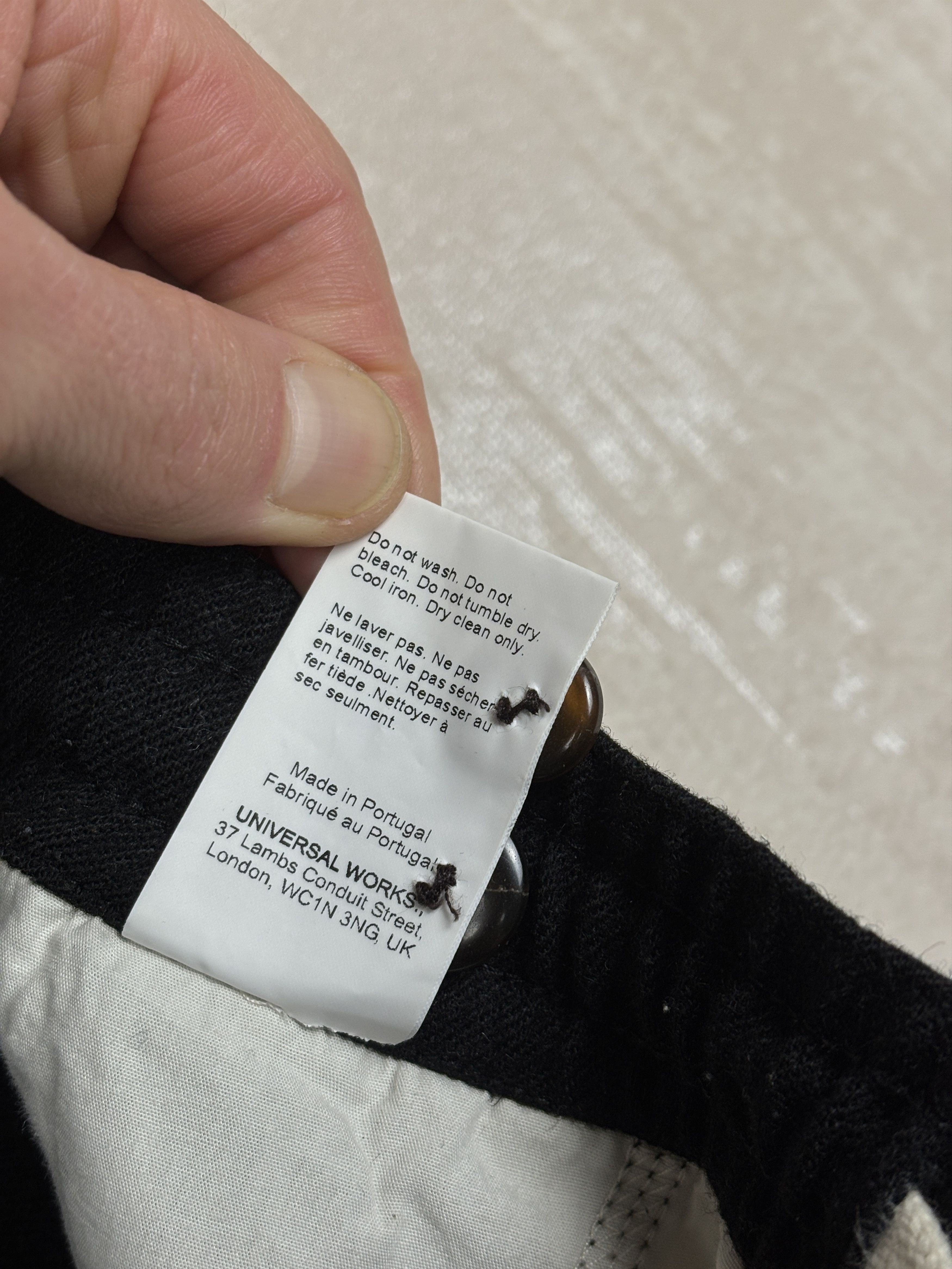 Universal Studios Universal Works Wool Blend Pants Relaxed Fit Size US 30 / EU 46 - 18 Thumbnail