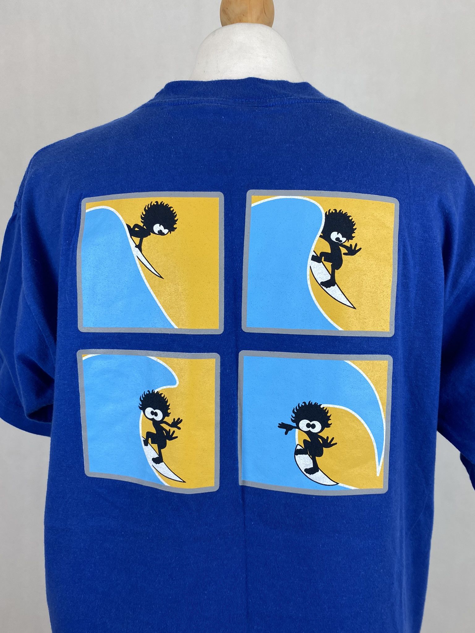 Quiksilver × Vintage salt rock vintage t shirt surfing print retro Size US M / EU 48-50 / 2 - 8 Thumbnail