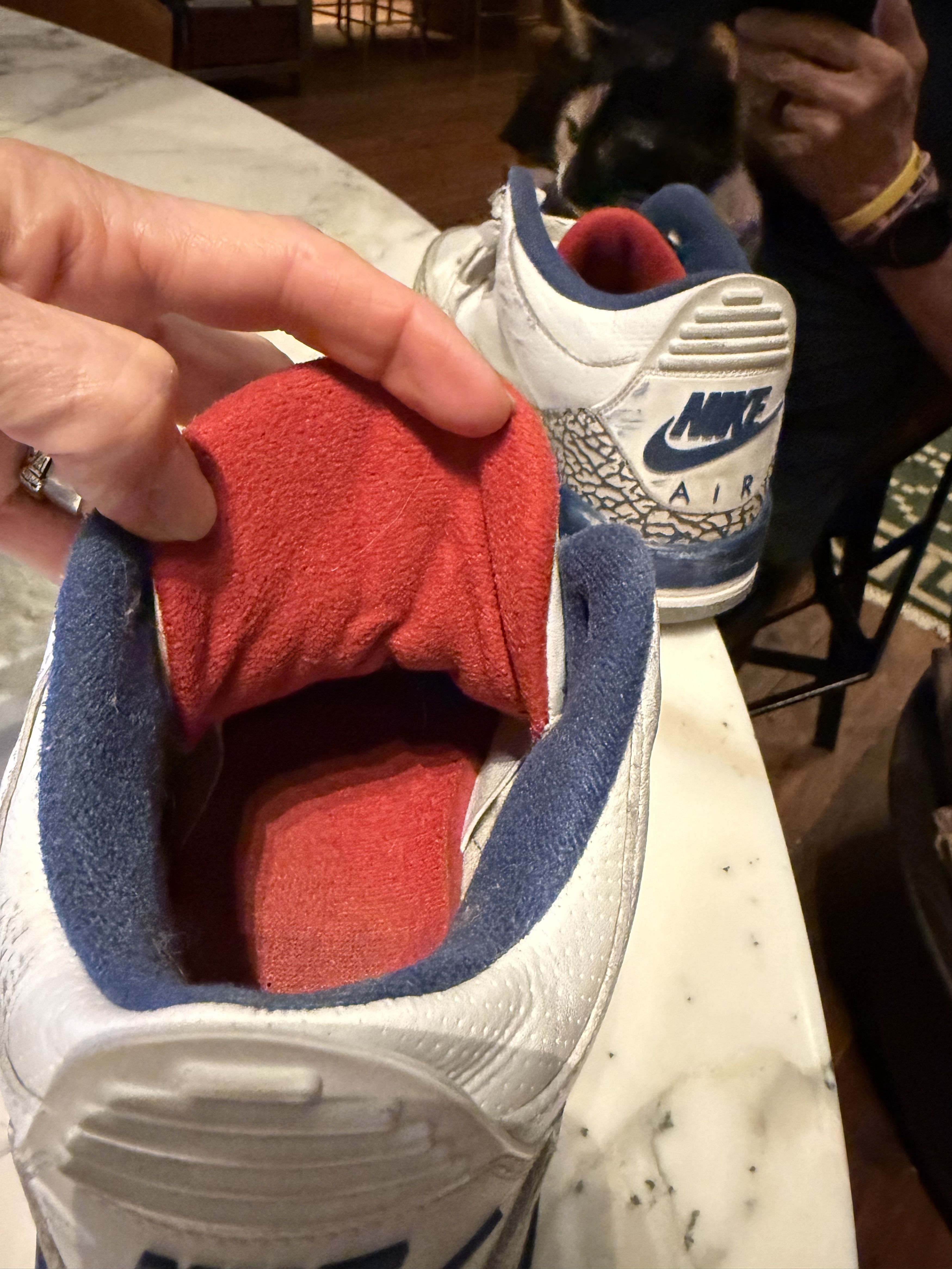 Nike Nike Air Jordan 3 Retro True Blue Size US 9 / EU 42 - 5 Thumbnail