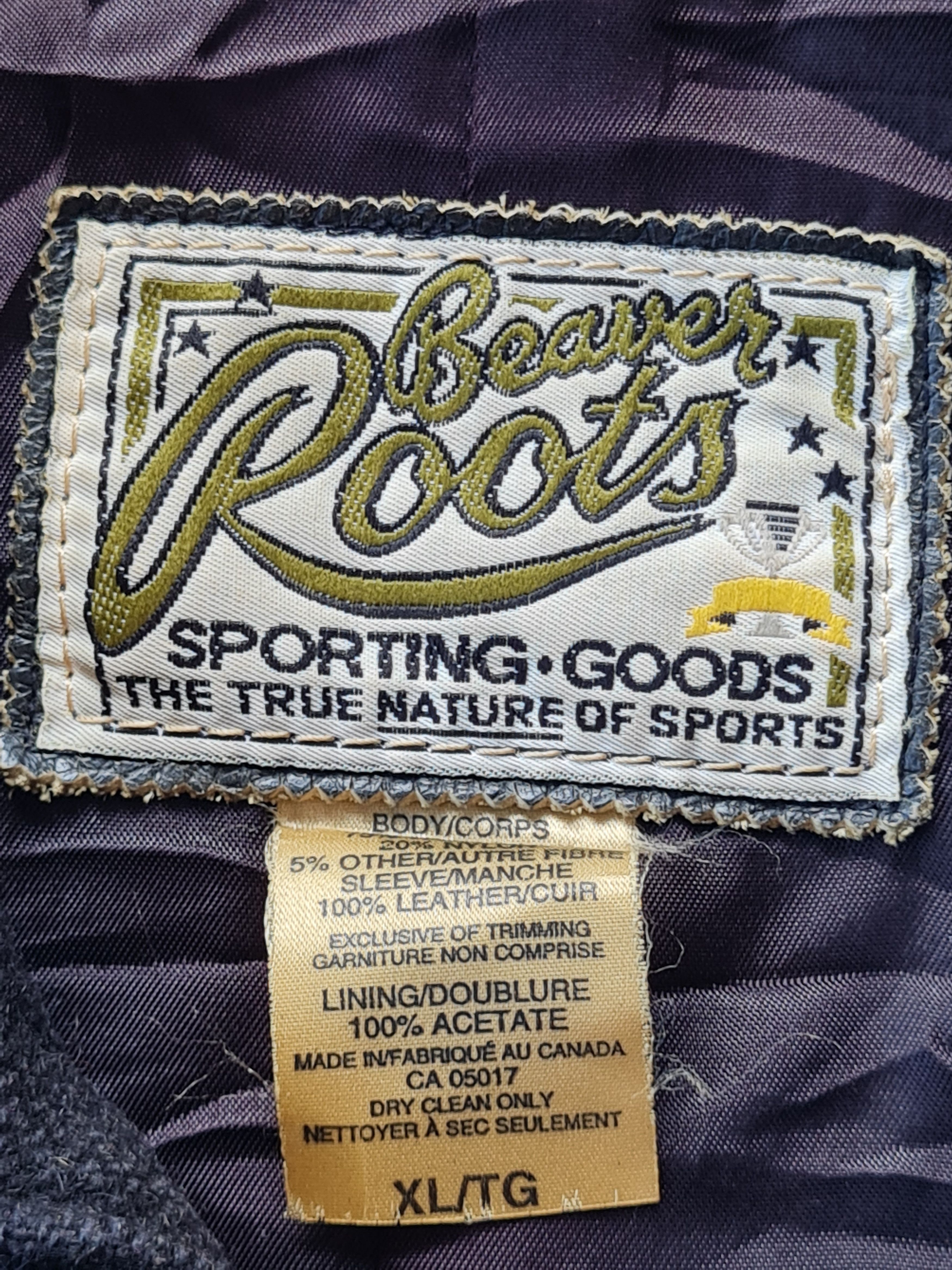Roots Vtg Varsity Jacket Beaver Roots Canada Size US XL / EU 56 / 4 - 14 Thumbnail