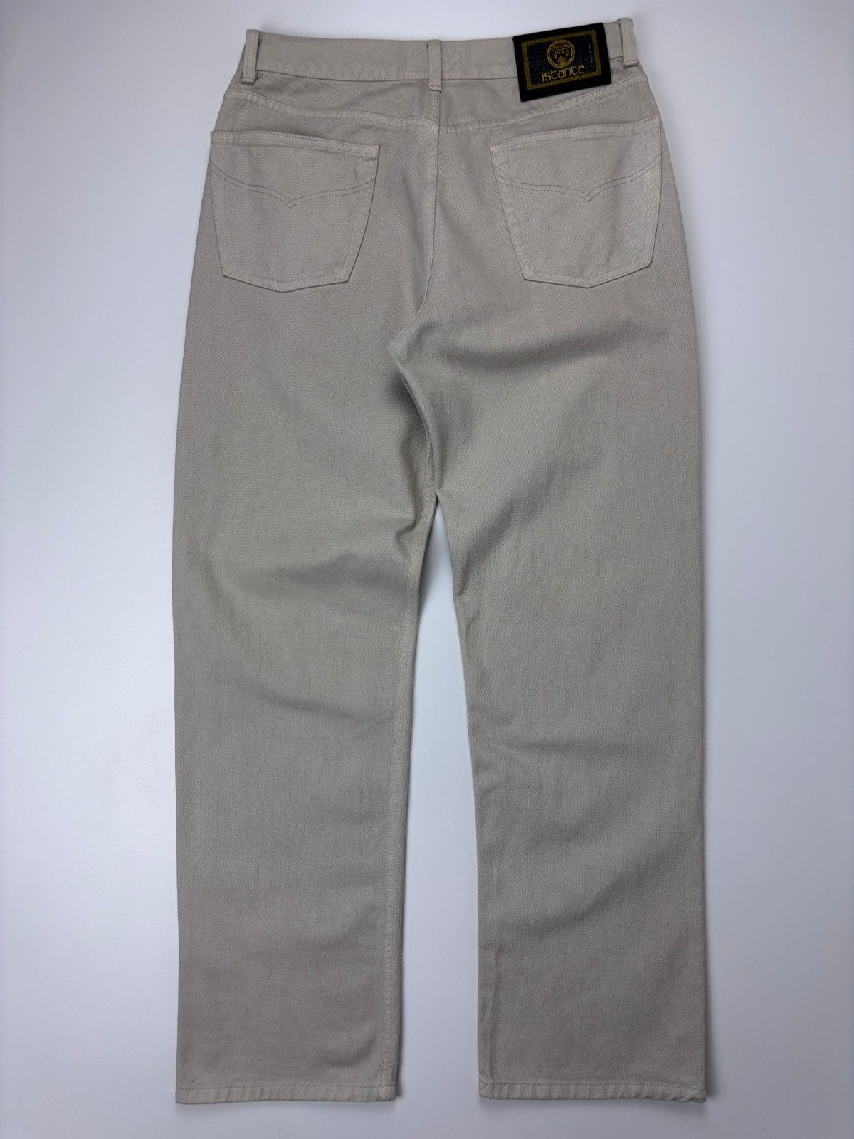 Versace Vintage Versace Istante Jeans White Mens Size 34x32 Size US 34 / EU 50 - 2 Thumbnail