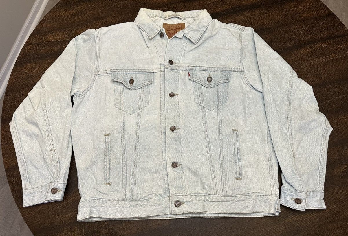 Levi's Vintage Levis Jacket Mens LargeTrucker USA Button Up 90s Size US L / EU 52-54 / 3 - 1 Thumbnail