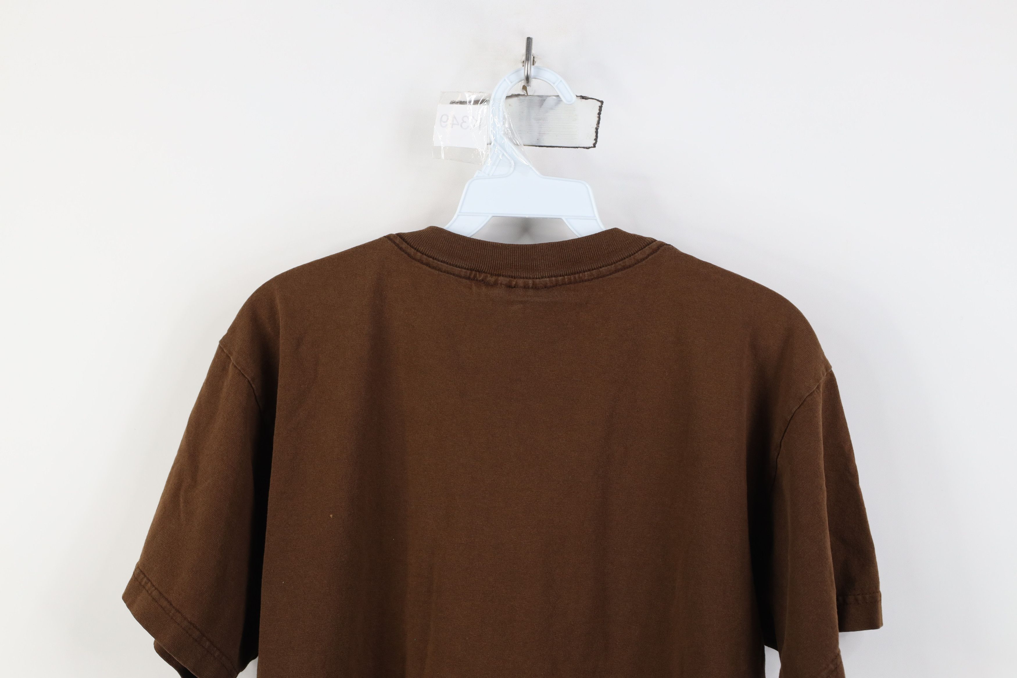 Aeropostale Vintage 90s Y2K Aeropostale Spell Surf Beach T-Shirt Brown Size US M / EU 48-50 / 2 - 13 Thumbnail
