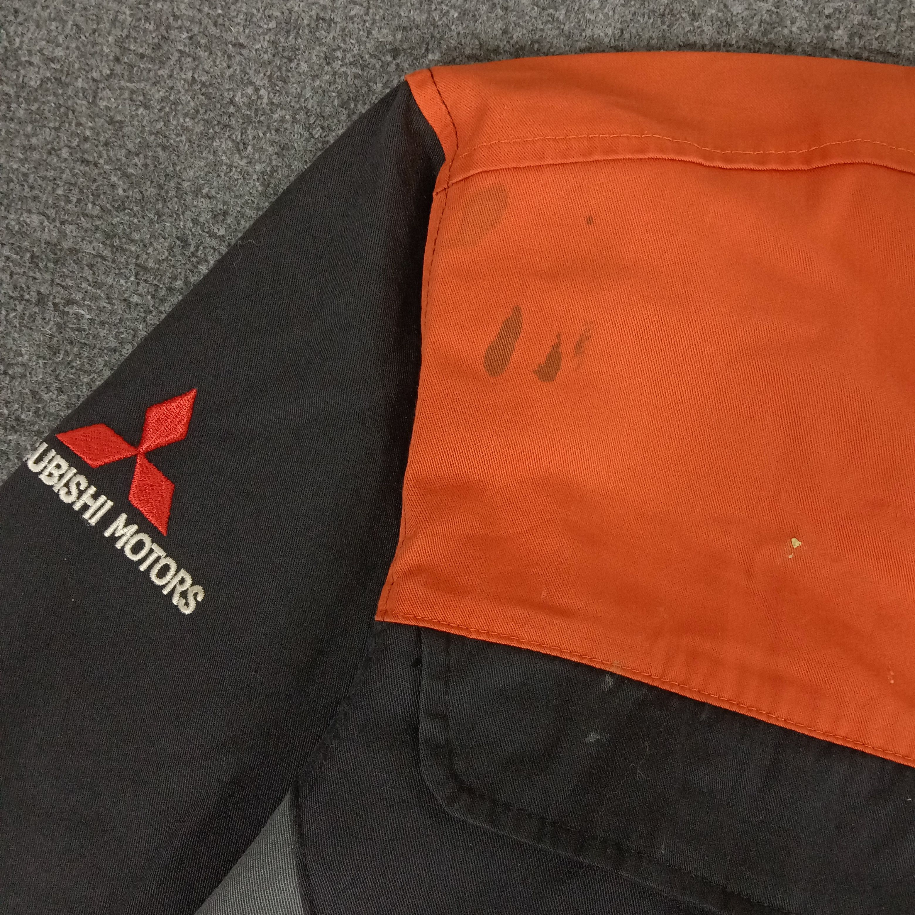 Japanese Brand × Vintage Mitsubishi Motors Racing Team Coverall Jacket Size US M / EU 48-50 / 2 - 11 Thumbnail
