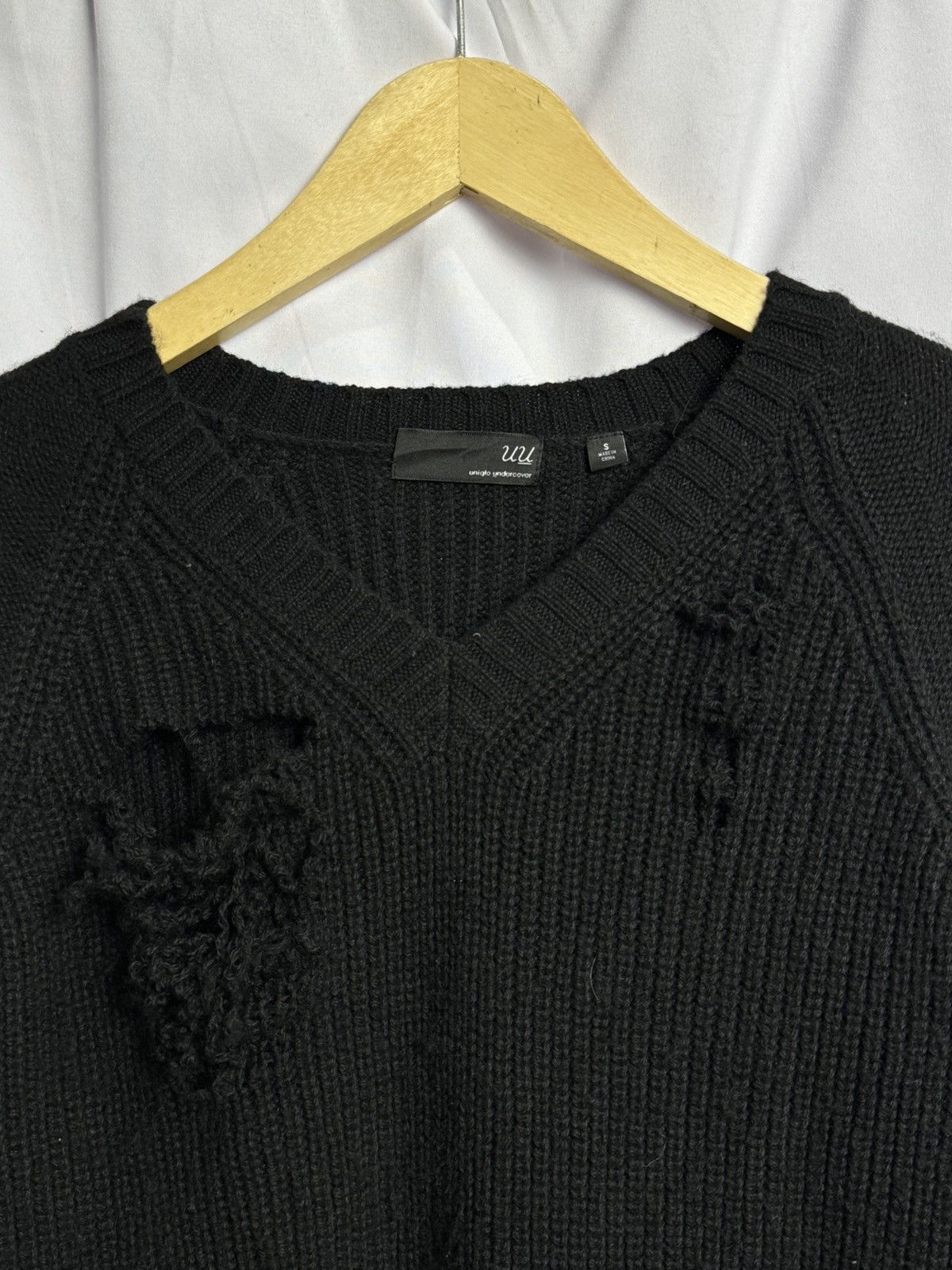 Japanese Brand × Le Grande Bleu (L.G.B.) × Undercover Undercover Distressed Knit Uniqlo Ifsix Style Size US S / EU 44-46 / 1 - 5 Thumbnail