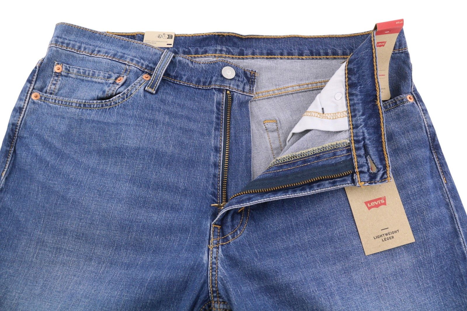 Levi's 511 W36/L36 Blue Faded Lightweight Stretch Jeans 87070 Size US 36 / EU 52 - 4 Thumbnail