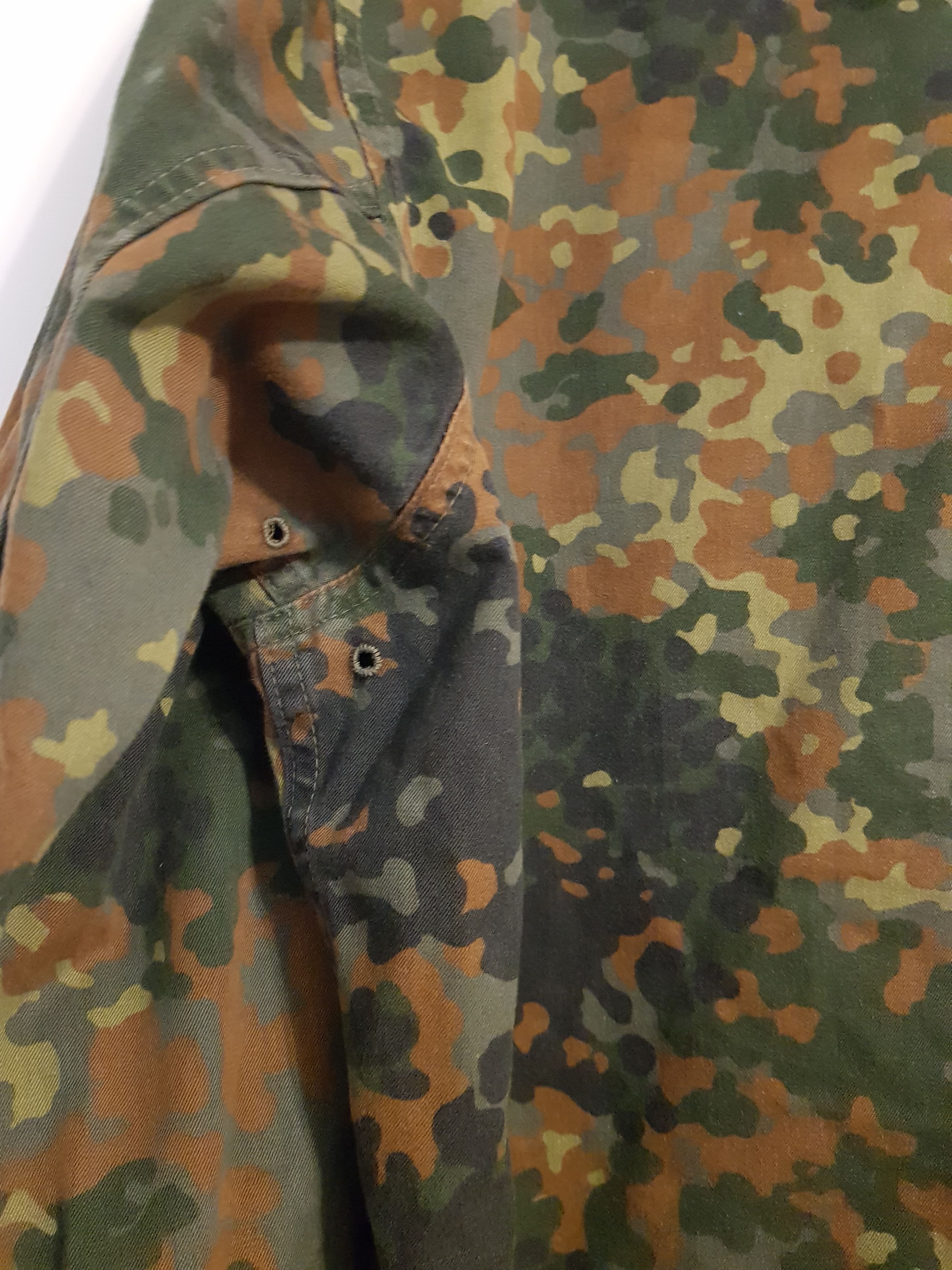 Other Bundeswehr Flecktarn German Army Field Jacket Camo Vintage L Size US XXL / EU 58 / 5 - 6 Thumbnail