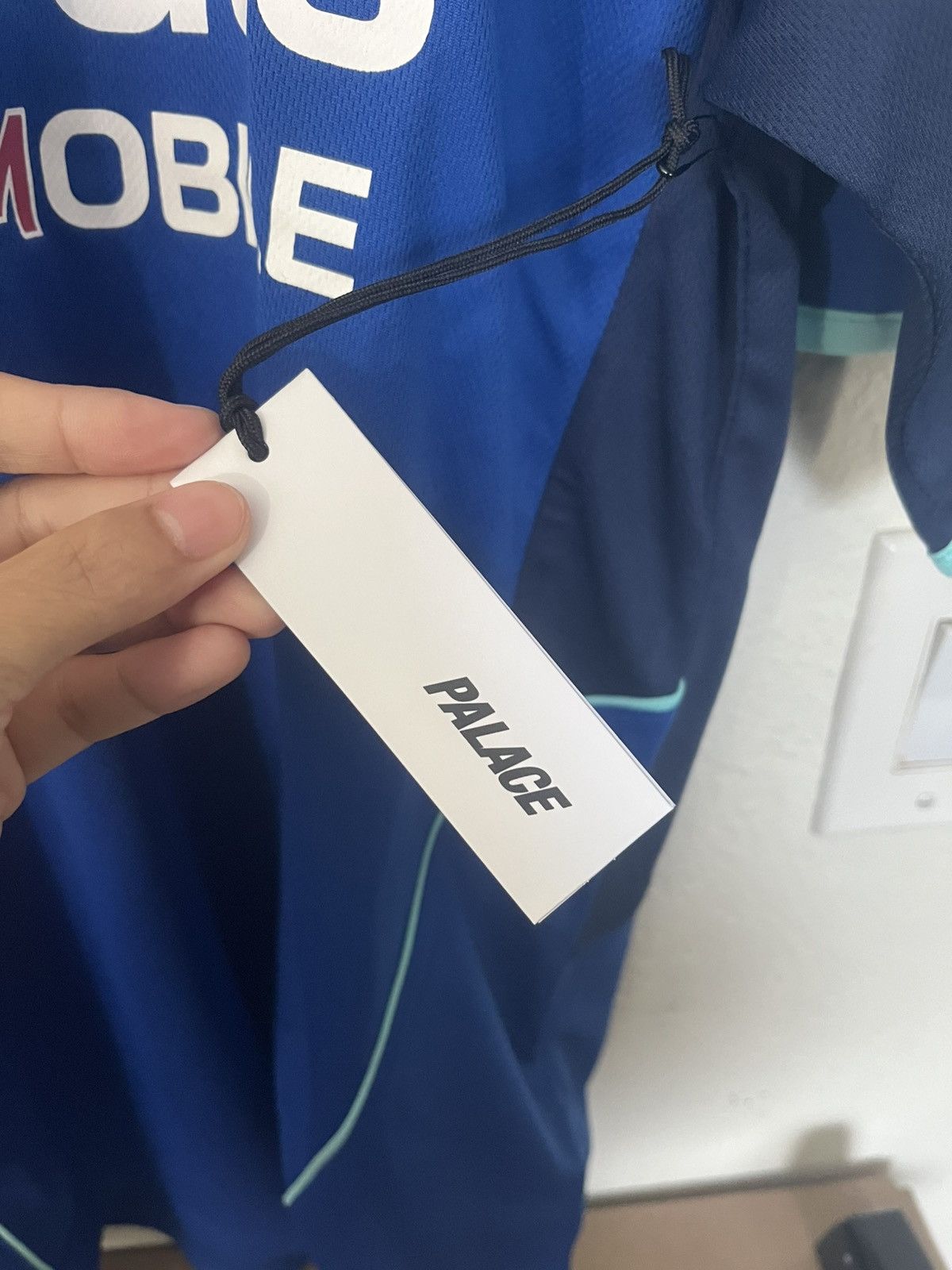 Palace Palace Skateboards Pen Pals Jersey Blue Soccer Football Size US M / EU 48-50 / 2 - 6 Thumbnail