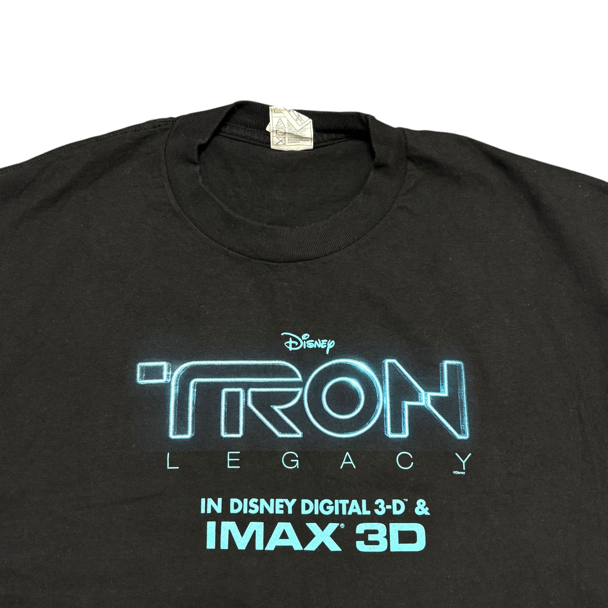 Disney Tron Legacy 2010 Movie Promo Shirt Walt Disney Daft Punk Size US L / EU 52-54 / 3 - 4 Thumbnail