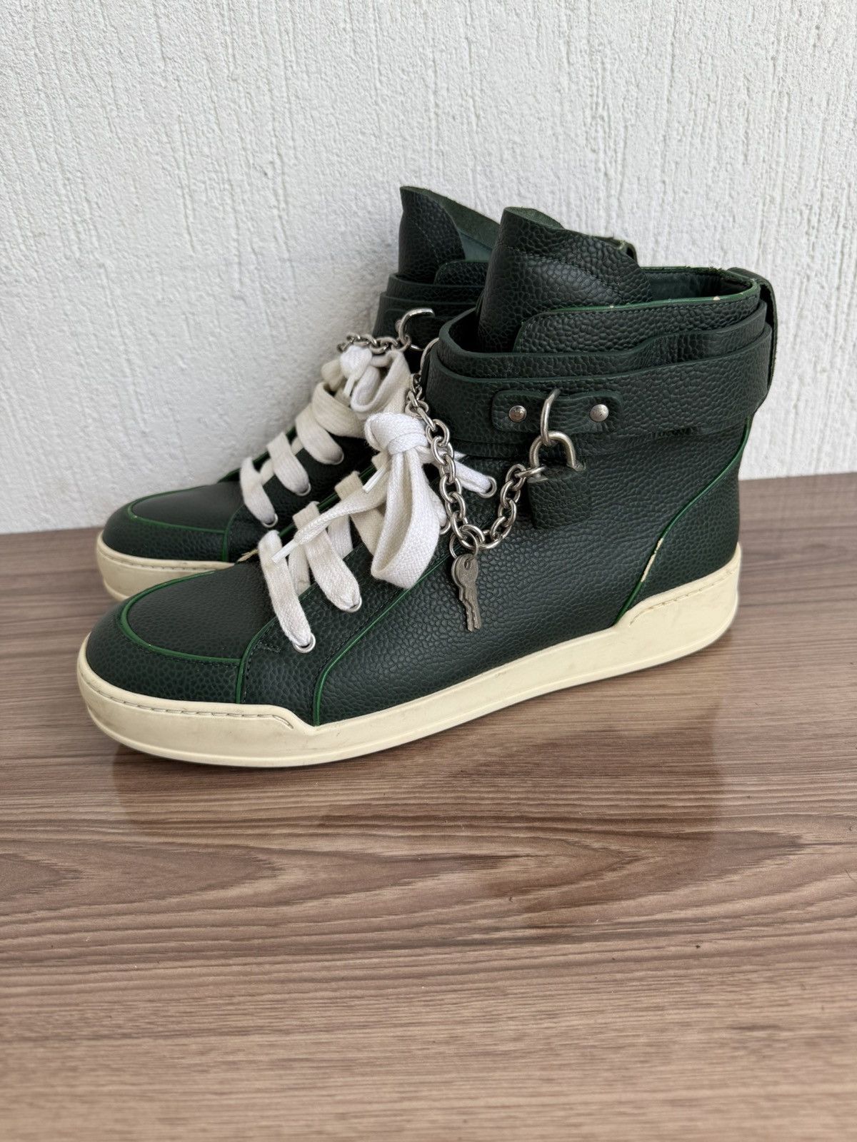 Dsquared2 🟢🔥🔥Y2k padlock strap sneaker Size US 10 / EU 43 - 1 Thumbnail