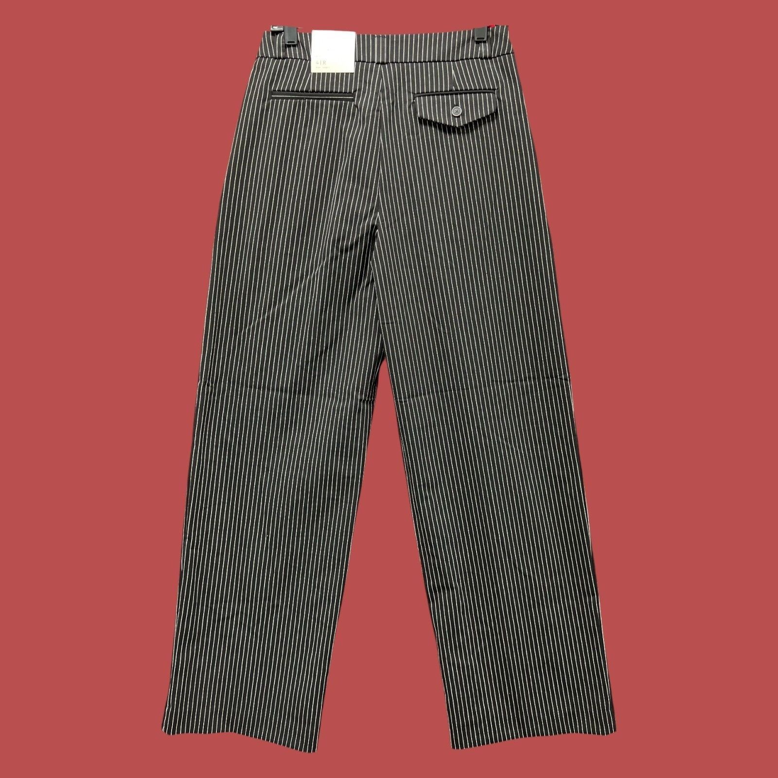 Other A New Day - Women's High Rise Relaxed Pants Length & Wide Le Size 27" / US 4 / IT 40 - 2 Thumbnail