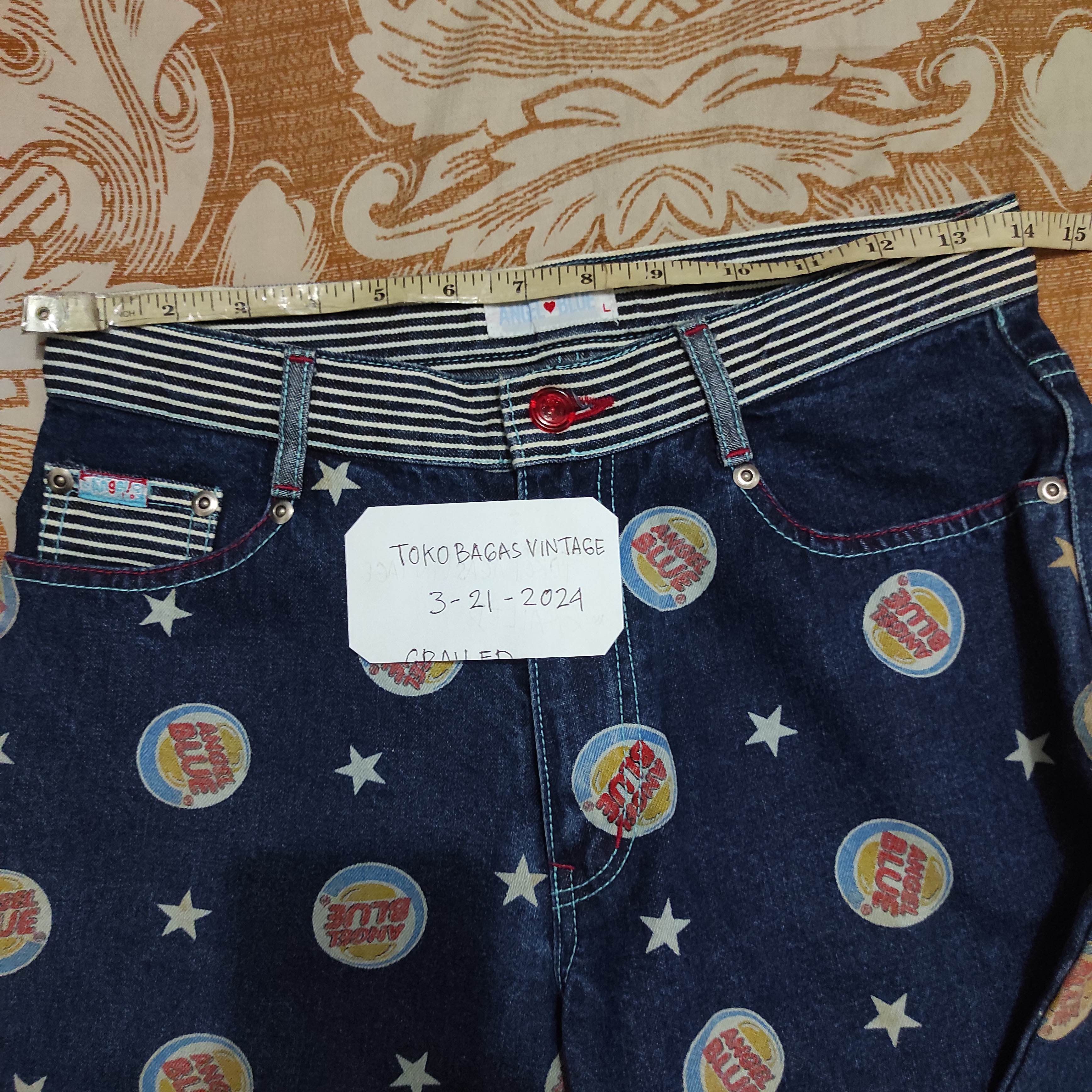 Angel Blue FLARE JEANS Angel Blue Fullprint Bootcut Denim Jeans Size US 28 / EU 44 - 17 Thumbnail