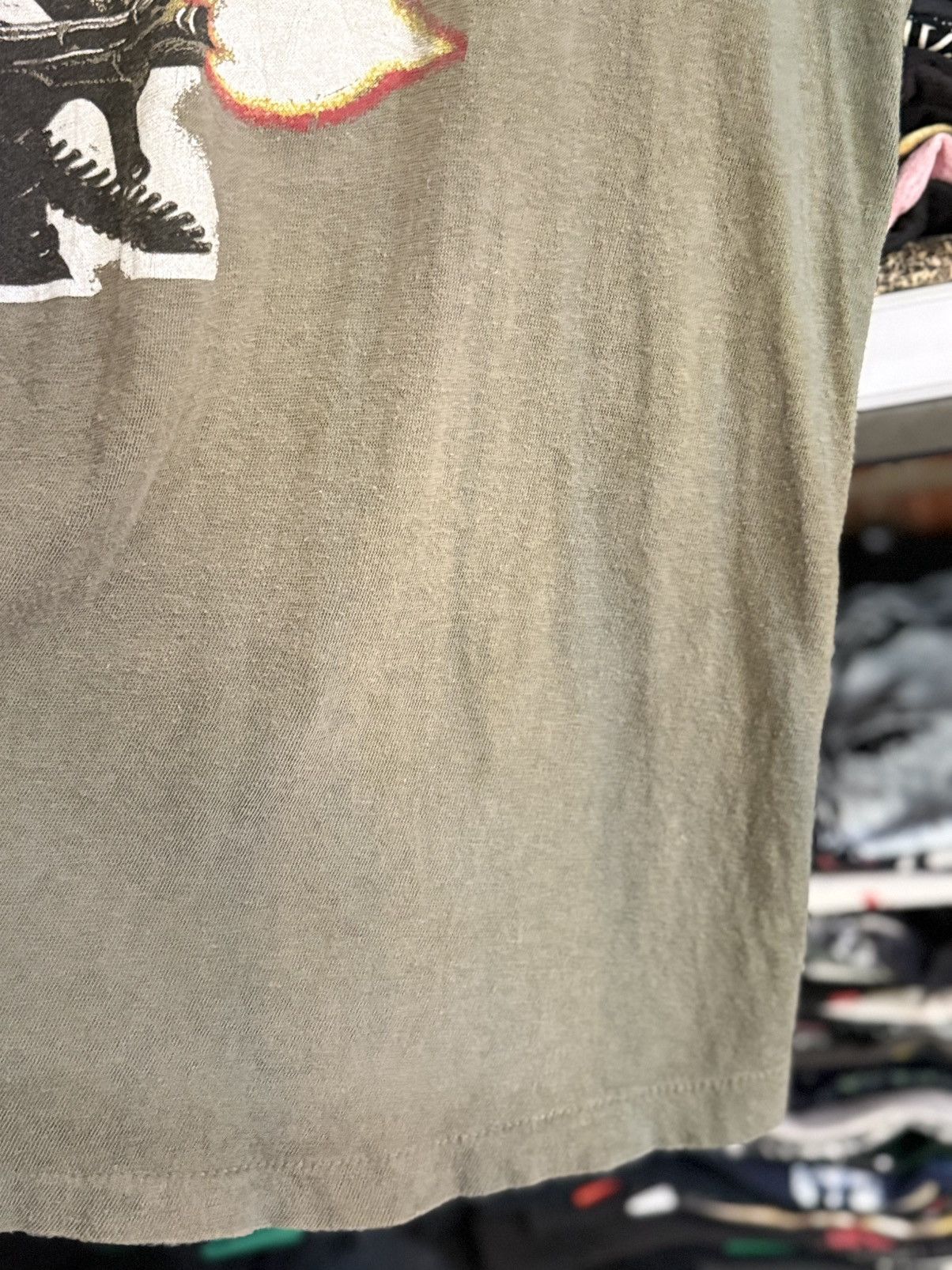 Vintage Thrashed Vintage 80s Rambo Movie Promo Sun Faded Tee Size US M / EU 48-50 / 2 - 11 Thumbnail