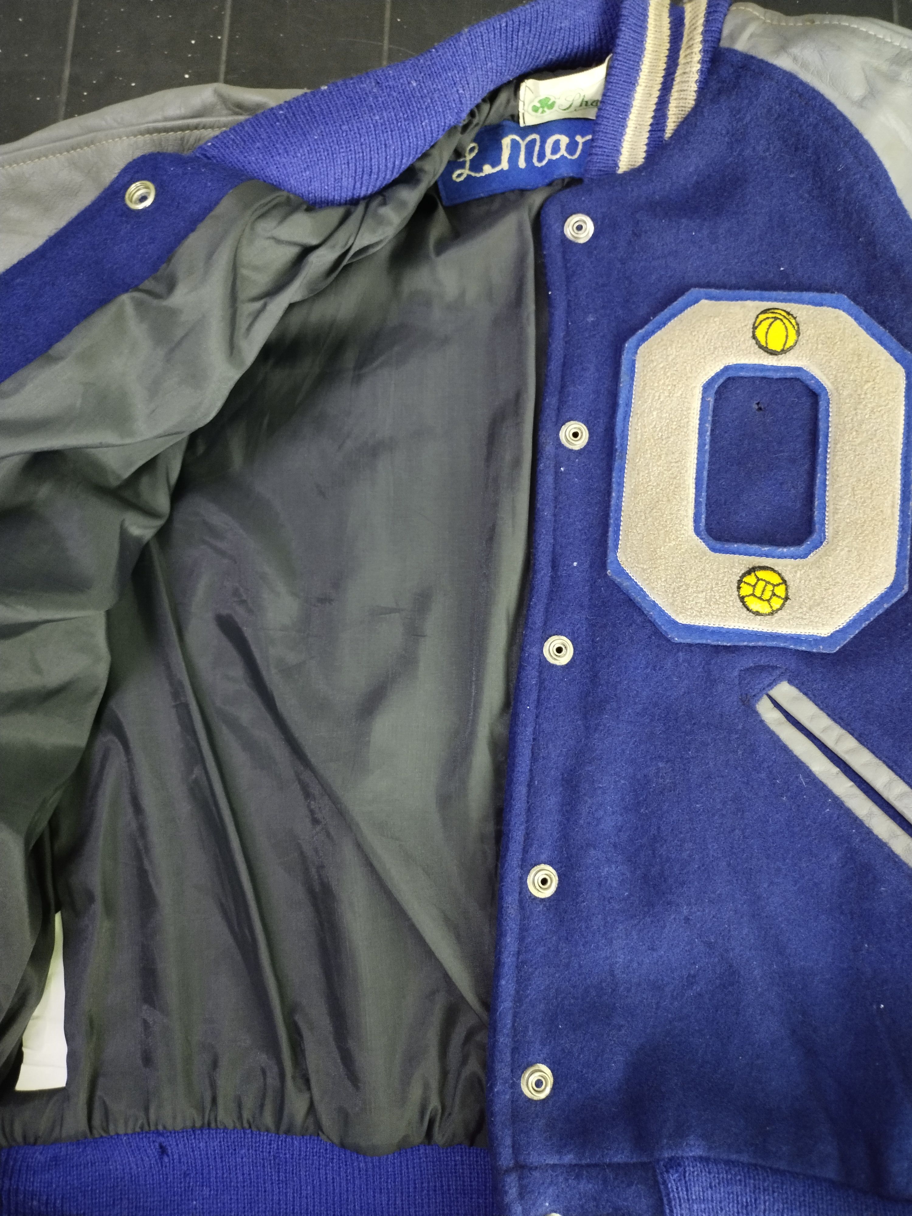 Vintage Vintage Lisa Olympik Trojen Varsity Leather Wool Jacket Size US M / EU 48-50 / 2 - 13 Thumbnail