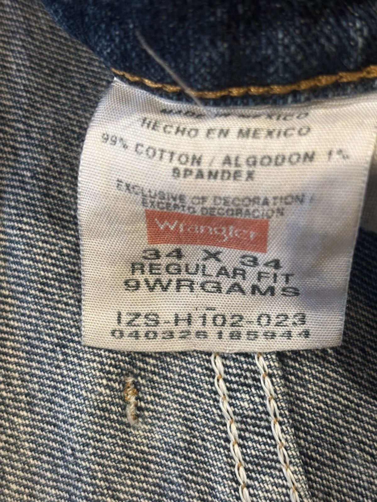 Wrangler Wrangler jeans.mp-208 Size US 34 / EU 50 - 7 Thumbnail