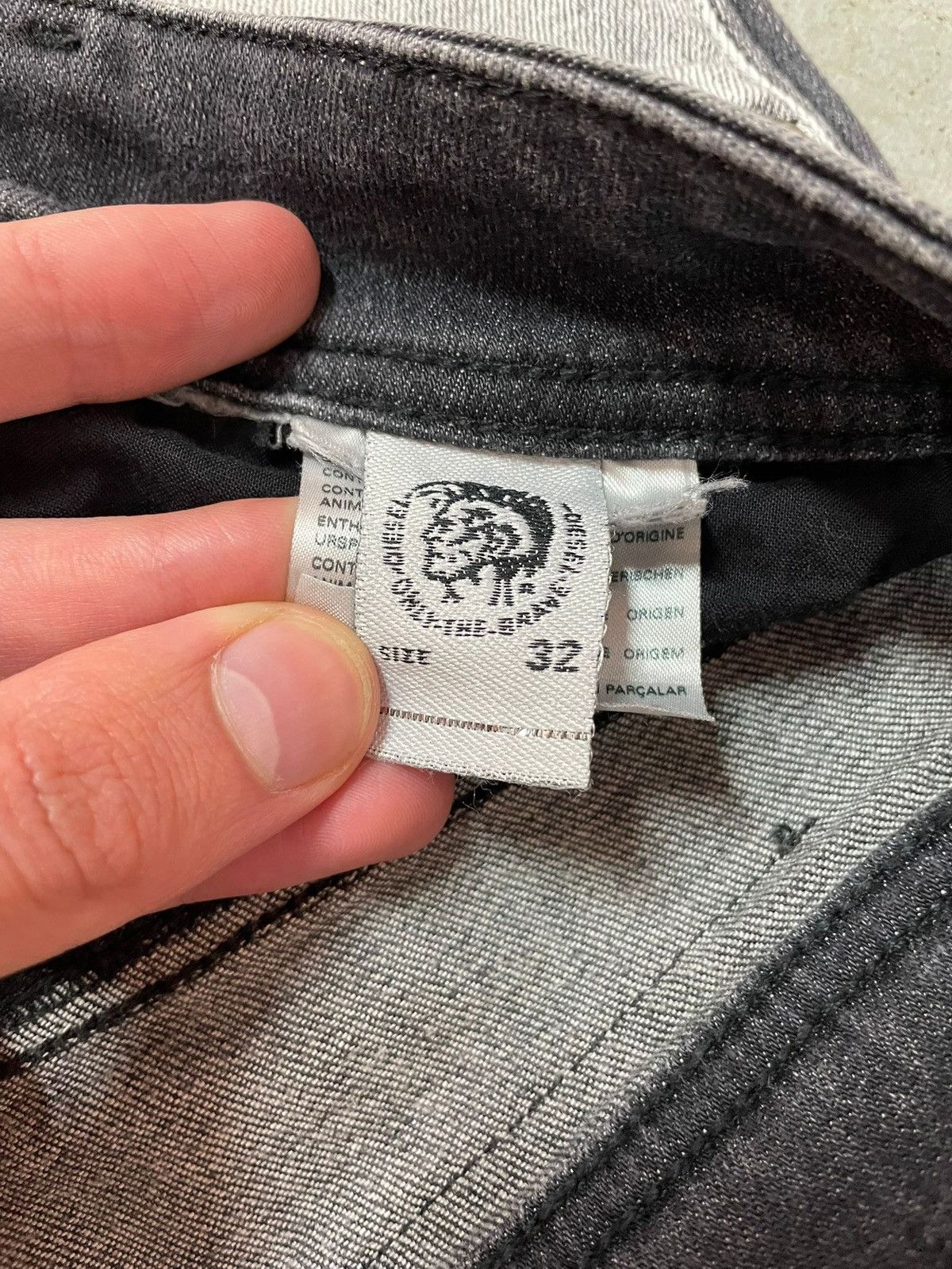 Diesel Diesel Jeans Black/White Denim Size US 32 / EU 48 - 13 Thumbnail