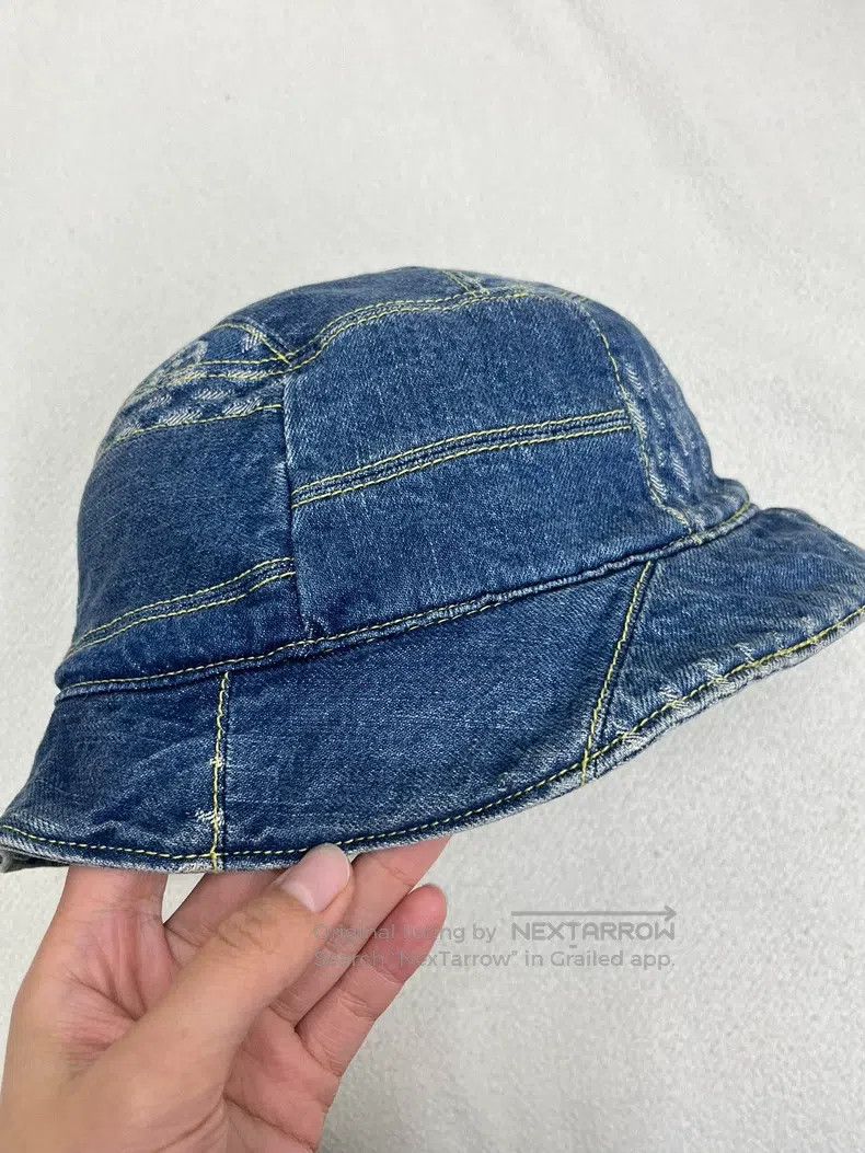Louis Vuitton Louis Vuitton Blue Old Flower Cowboy Fisherman Hat Size ONE SIZE - 2 Thumbnail
