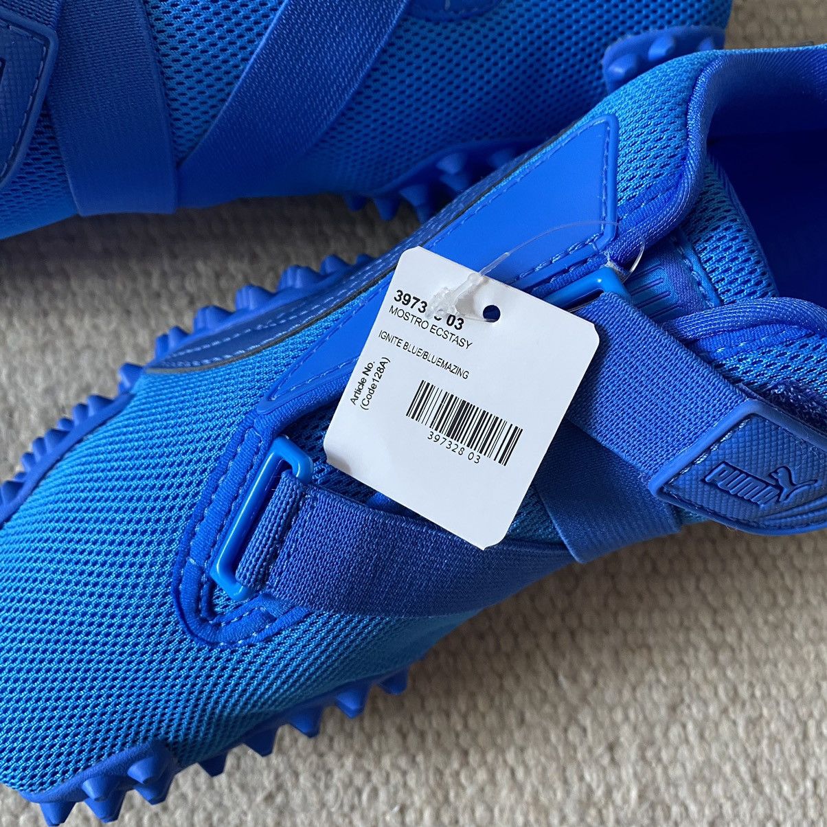 Puma Puma Mostro Ecstasy Blue Size US 7.5 / IT 37.5 - 5 Thumbnail