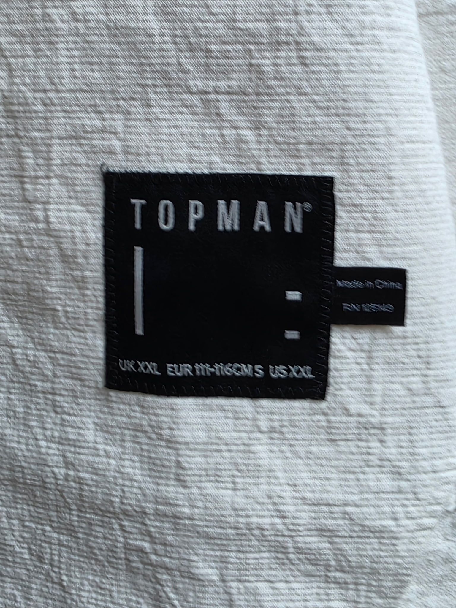 Topman Topman Textured Cotton Trucker Jacket - White - XXL (NWOT) Size US XXL / EU 58 / 5 - 3 Thumbnail
