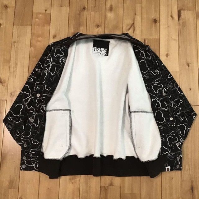 Bape BAPE Neon camo sweat varsity jacket a bathing ape NIGO Size US M / EU 48-50 / 2 - 6 Thumbnail
