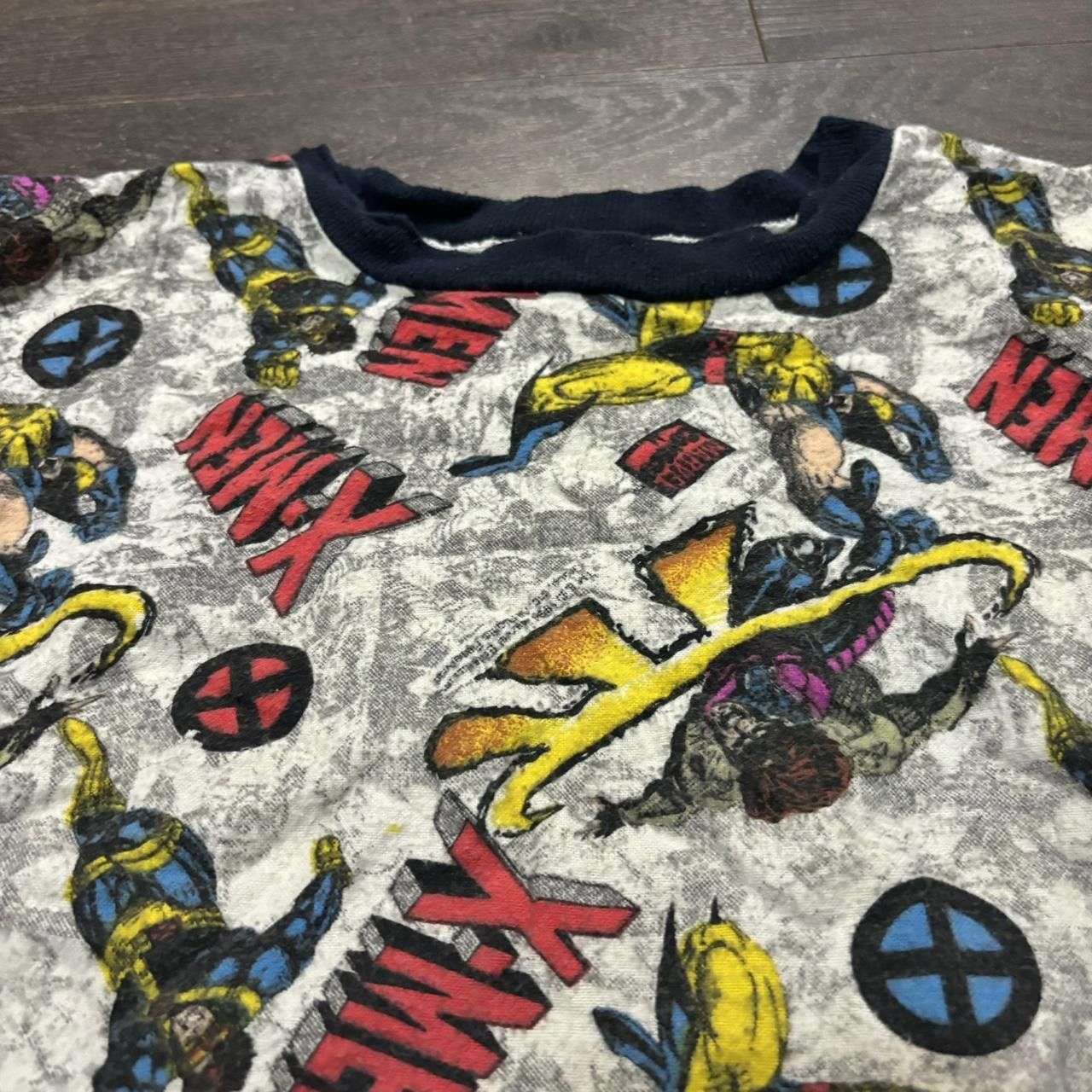 Marvel Comics Vintage X Men All Over Print Kids Sweatshirt 1994 XXSMALL Size US XS / EU 42 / 0 - 4 Thumbnail