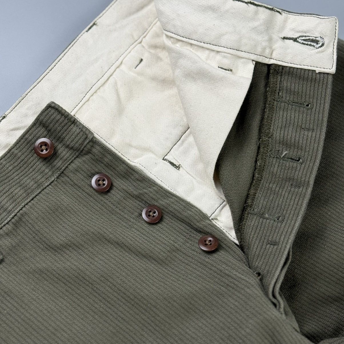 Bronson MFG. CO. Bronson mfg.co - Corduroy Straight Trouser Pants Size US 32 / EU 48 - 4 Thumbnail