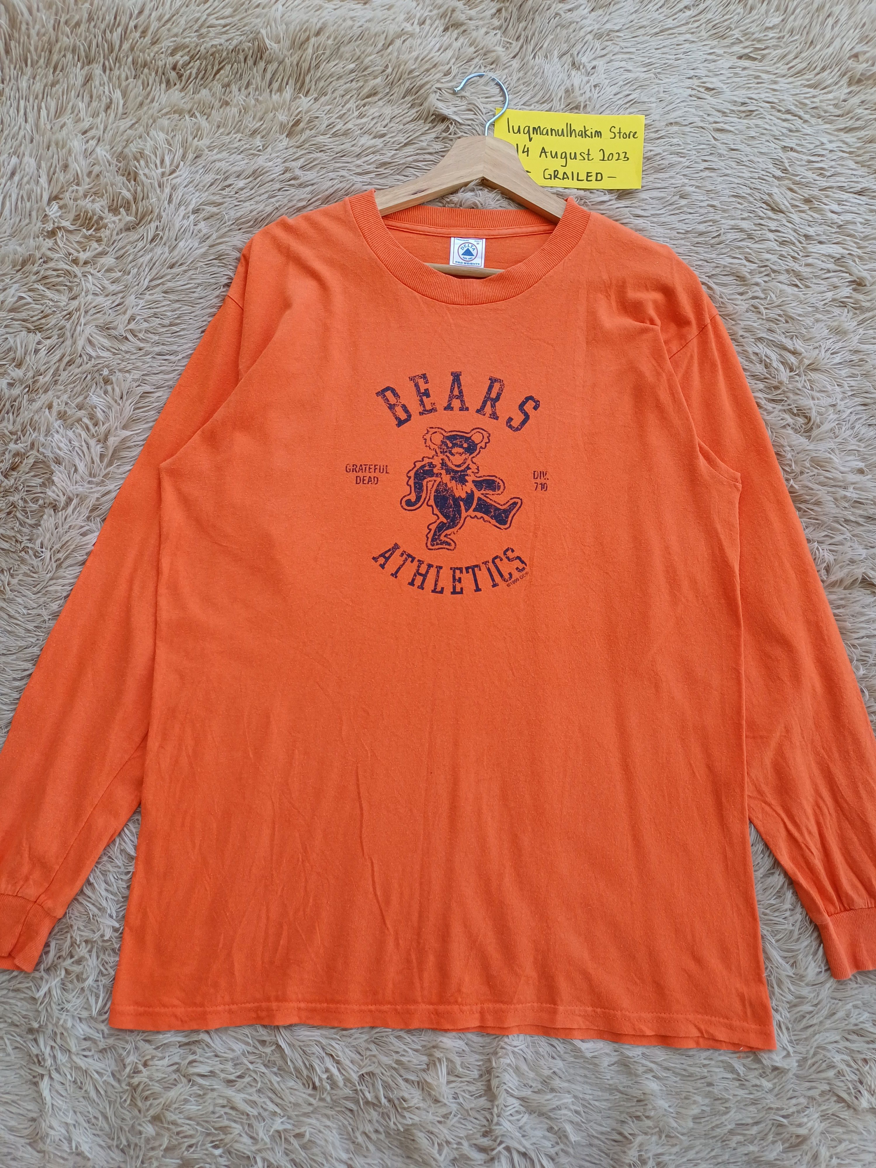 Vintage Rare 90s Grateful Dead Bears Longsleeve