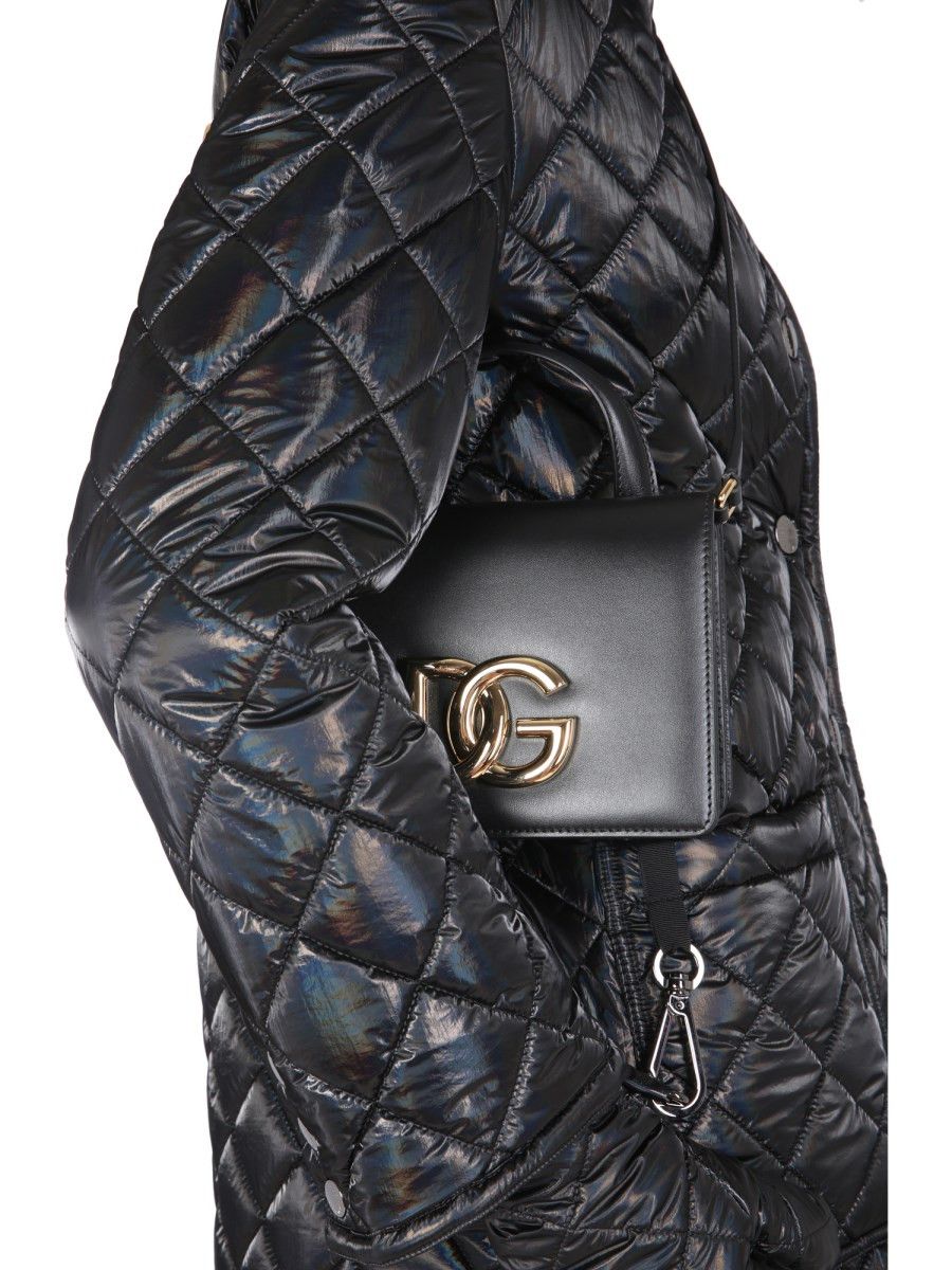 Dolce & Gabbana o1y0825 Crewneck Shell Coat in Black Size S / US 4 / IT 40 - 3 Thumbnail