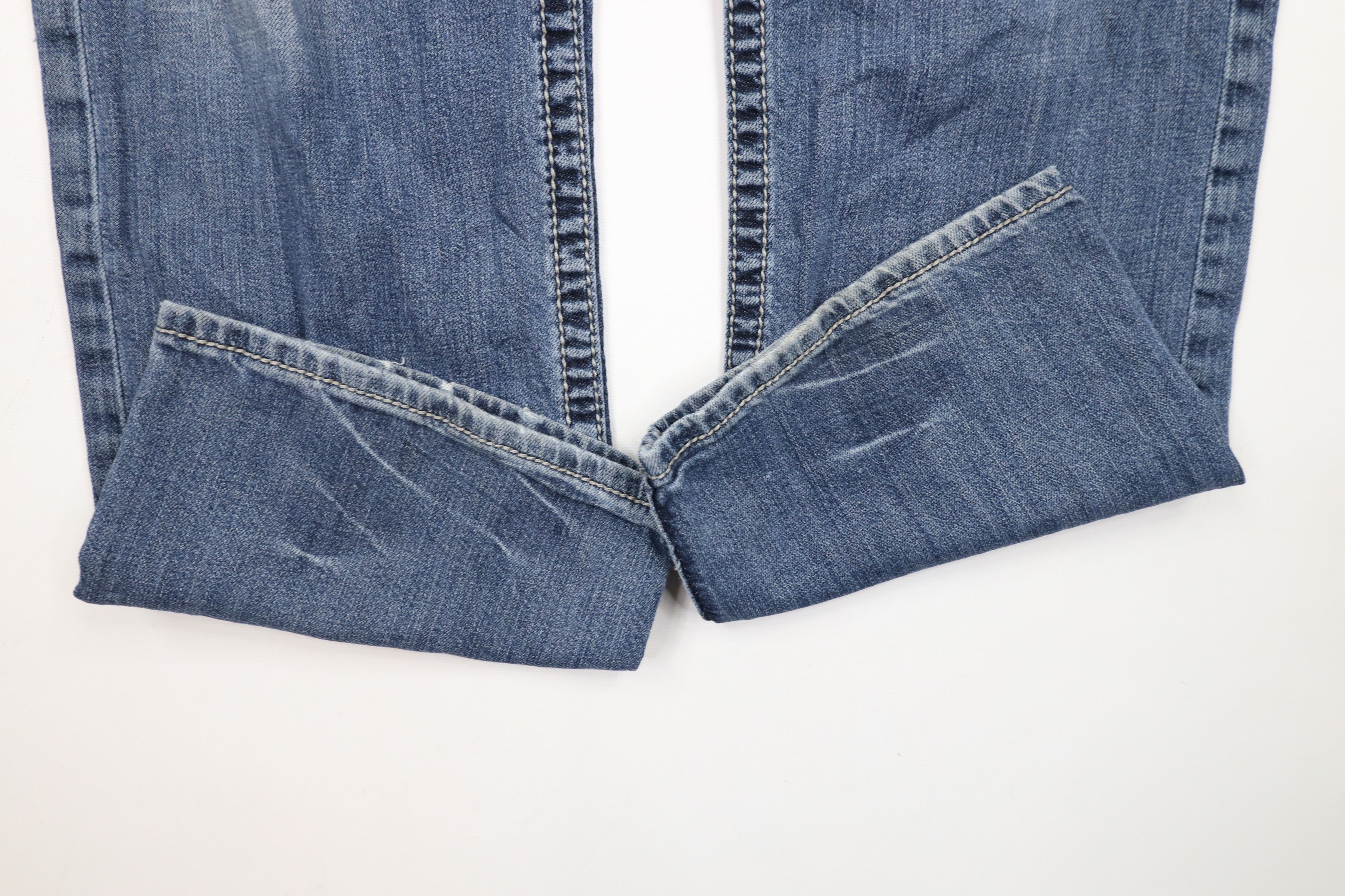 Vintage Buckle BKE Thick Stitch Stretch Jake Bootleg Denim Jeans Size US 33 - 7 Thumbnail
