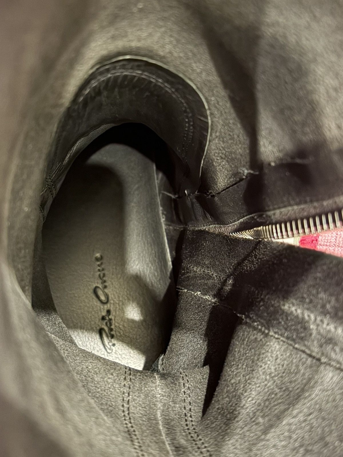 Rick Owens Rick Owens Bozo Tractor Creeper Zipper Boot Custom Sole Size US 10 / EU 43 - 9 Thumbnail