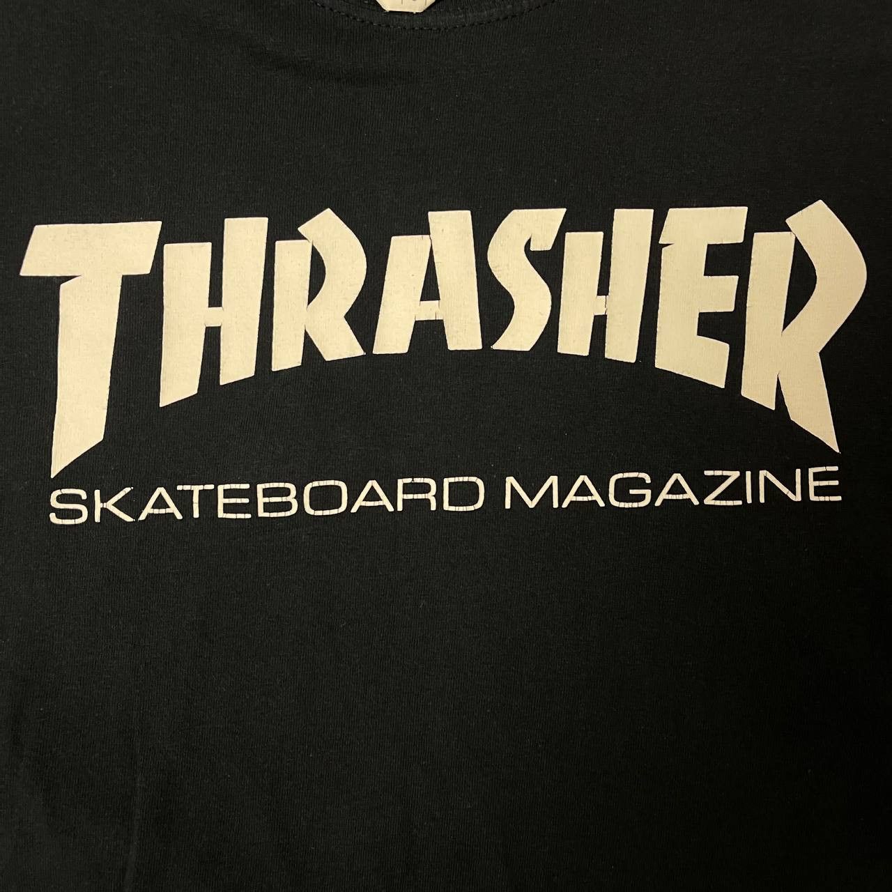 Thrasher Vintage Trasher Trashed Big Logo Skate Tee Size US L / EU 52-54 / 3 - 5 Thumbnail