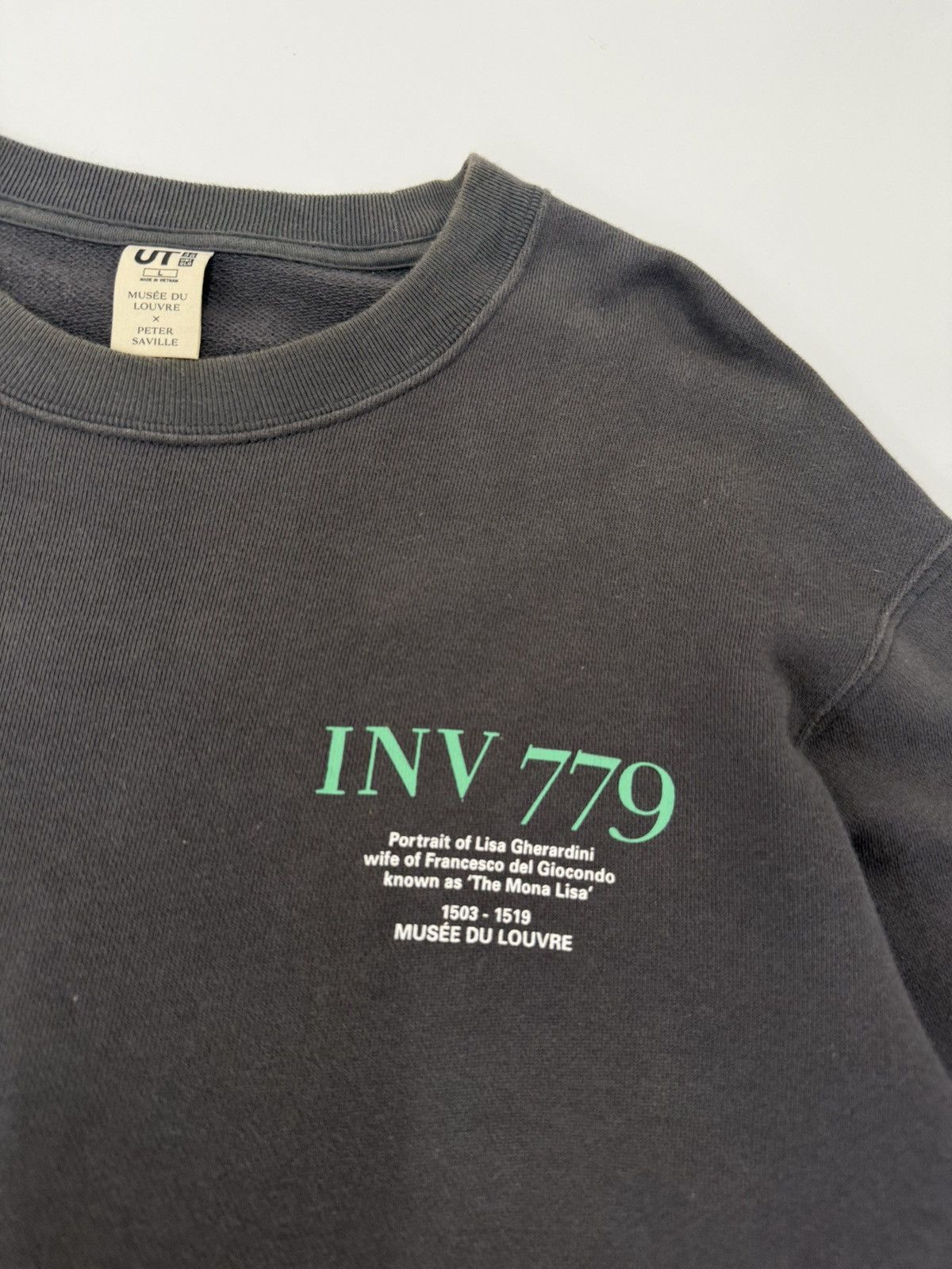Japanese Brand 🔥 Uniqlo Musee Du Louvre X Peter Saville Art Sweatshirt - L Size US M / EU 48-50 / 2 - 5 Thumbnail