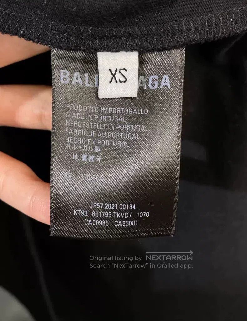 Balenciaga Balenciaga Astronaut Short Sleeve + T-Shirt + Black Size US XS / EU 42 / 0 - 4 Thumbnail