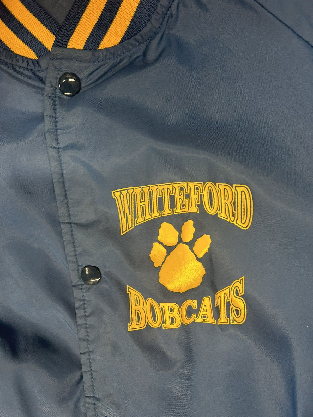 Vintage Crazy Vintage 90s Essential Blue Windbreaker Varsity Jacket Size US XXL / EU 58 / 5 - 2 Thumbnail
