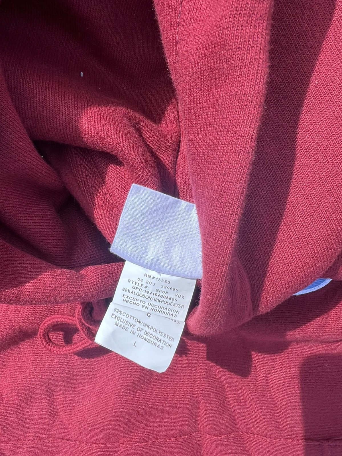 Champion × MLB Reverse Weave Hoodie x Pink Philadelphia Phillies Patch Size US L / EU 52-54 / 3 - 4 Thumbnail
