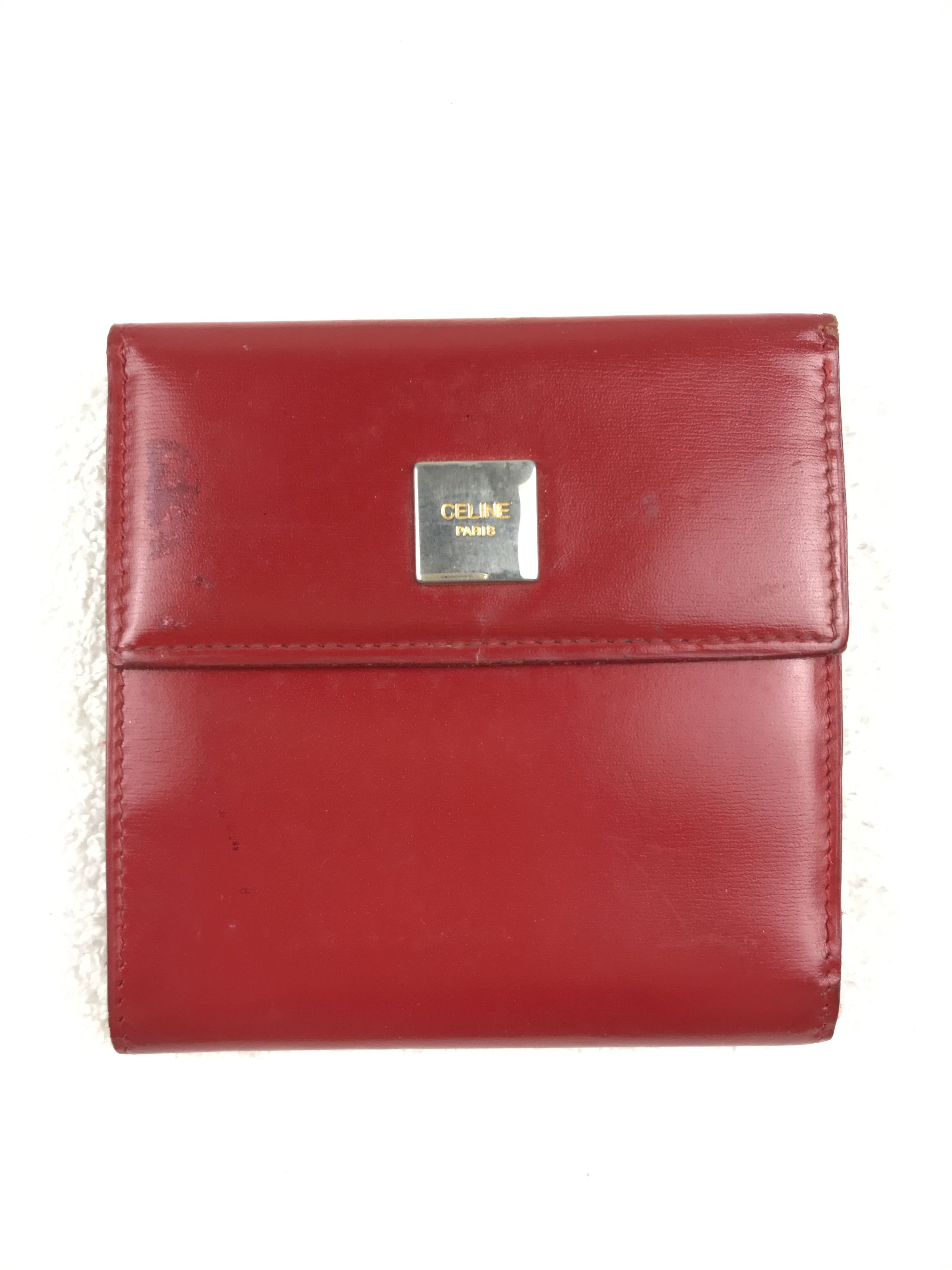 Old Céline Frame 2024 Long Trifold Wallet