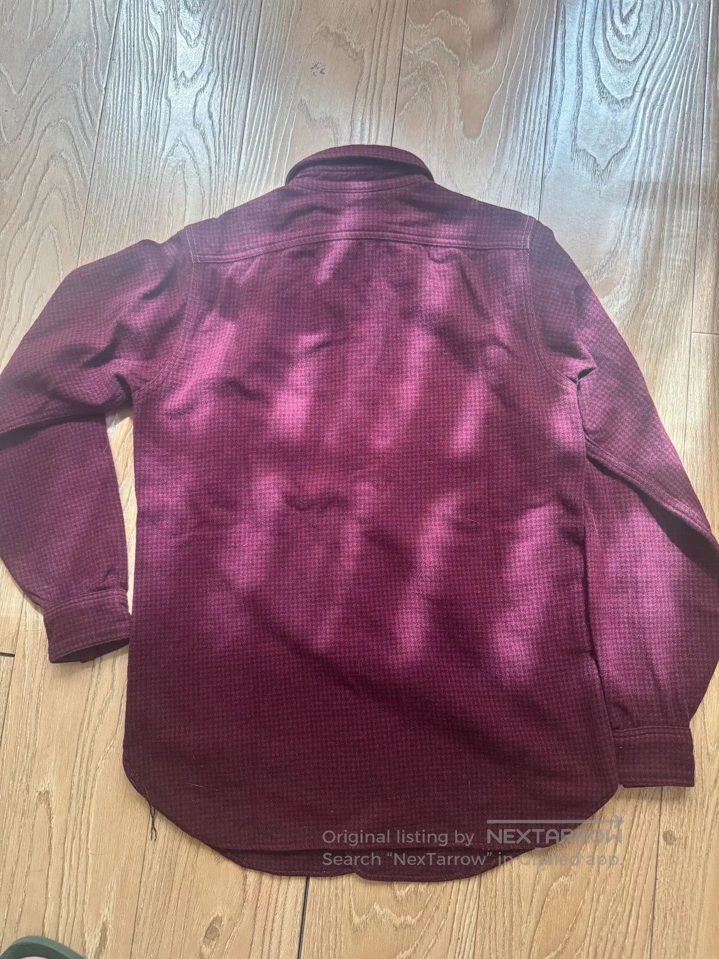 Freewheelers Heavyweight Red Wool Hunting Shirt. Size US L / EU 52-54 / 3 - 2 Thumbnail