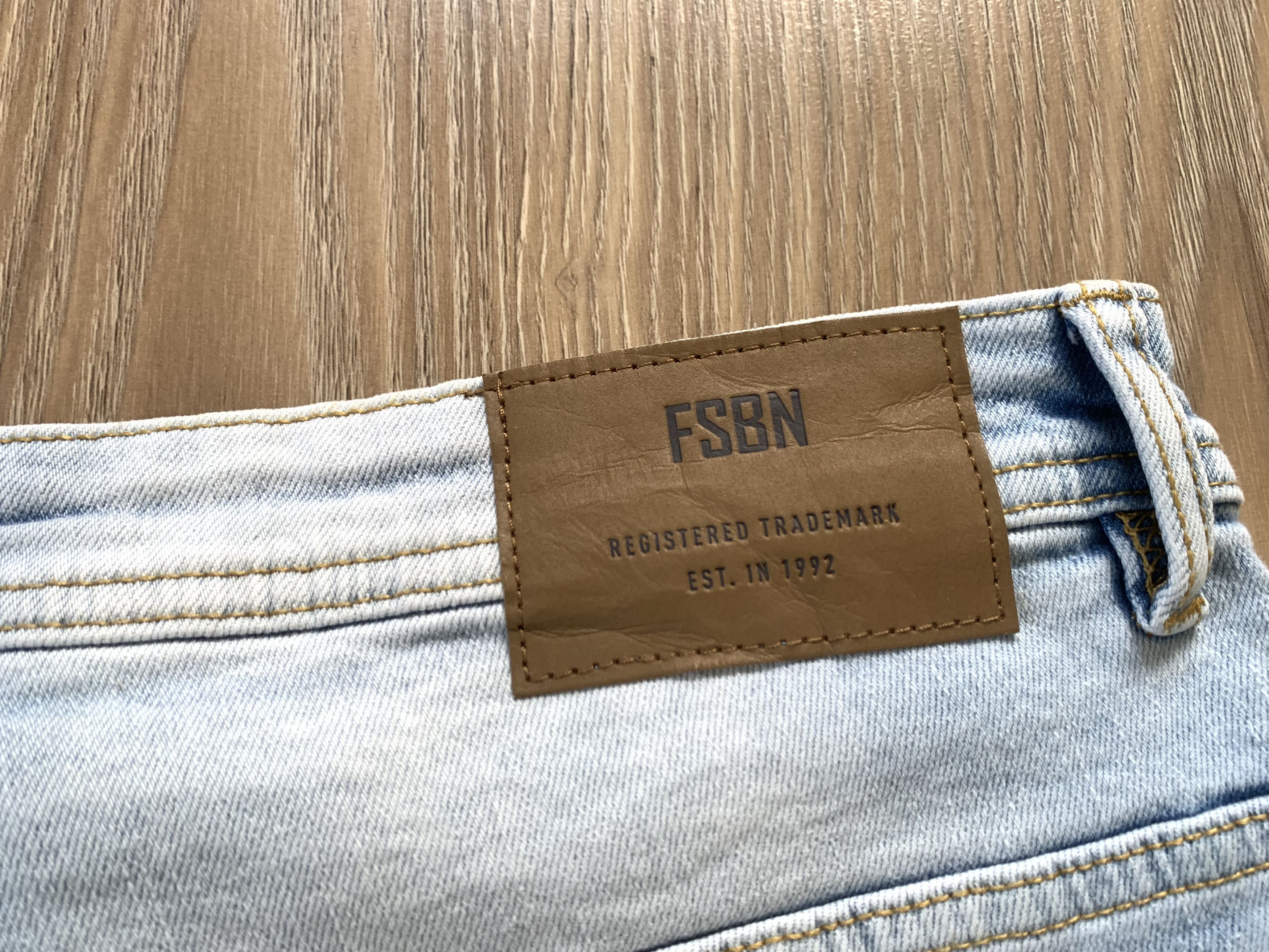 Other Fishbone Mens Slim Light Blue Distressed Denim Shorts Size US 40 / EU 56 - 7 Thumbnail
