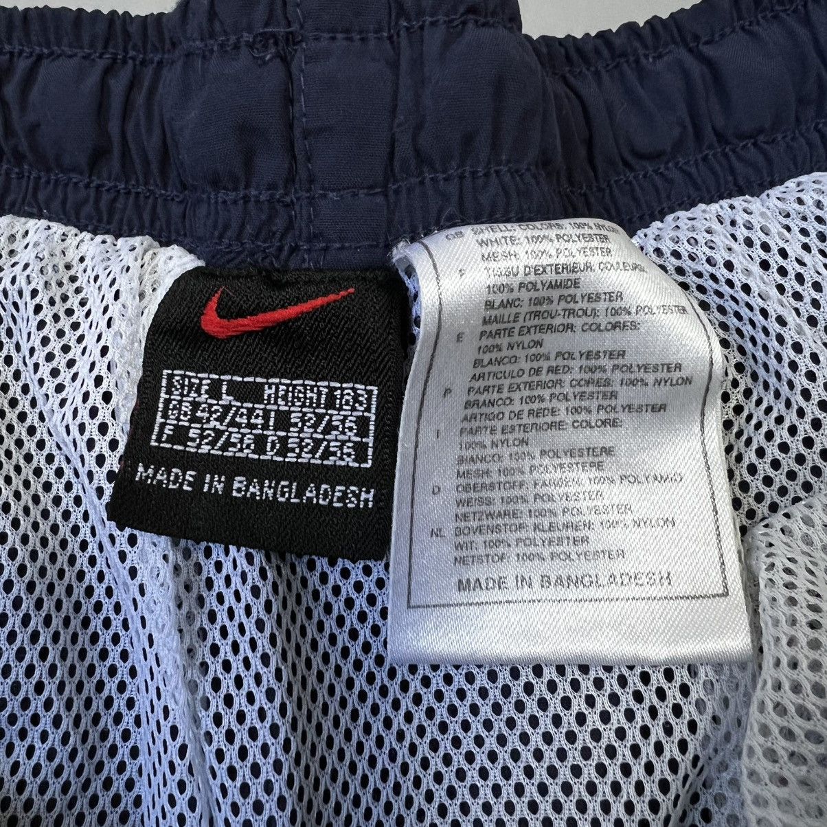 Nike × Vintage Vintage 90s Nike Shorts y2k swoosh logo Size US 34 / EU 50 - 8 Thumbnail