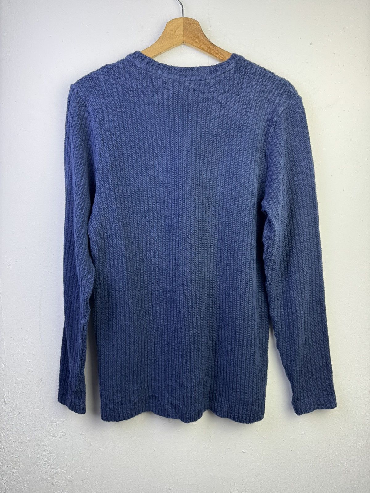 Tete Homme Tete Homme Issey Miyake Knit Shirt Size M / US 6-8 / IT 42-44 - 5 Thumbnail