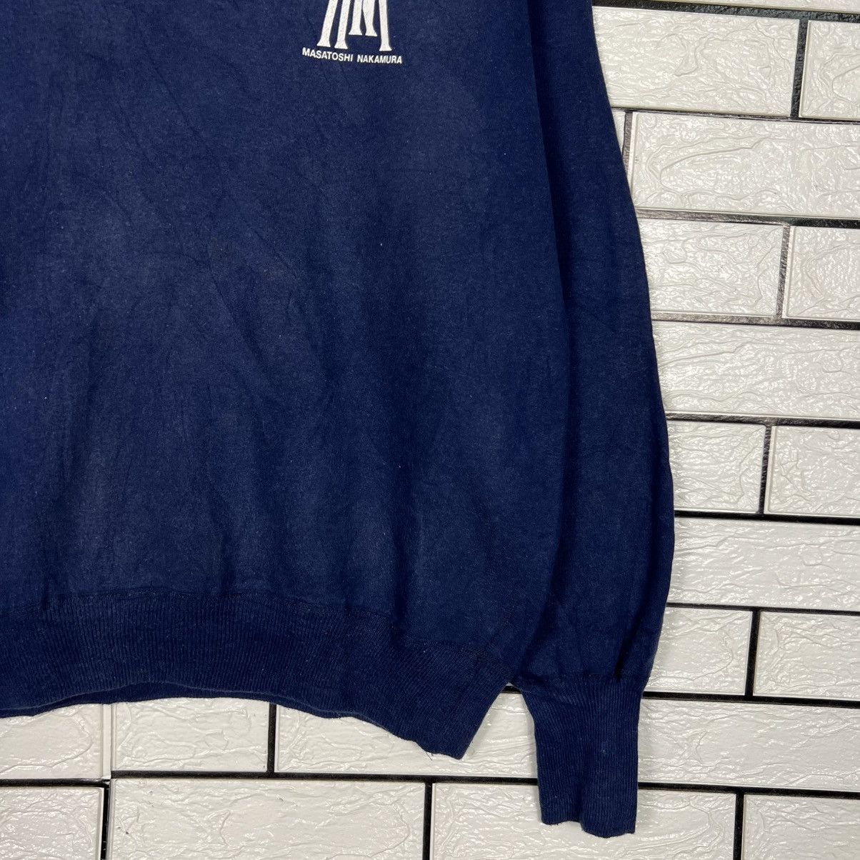 Vintage 1985 MASATASHI NAKAMURA Fan Club Sweatshirt #4274-C194 Size US M / EU 48-50 / 2 - 10 Thumbnail