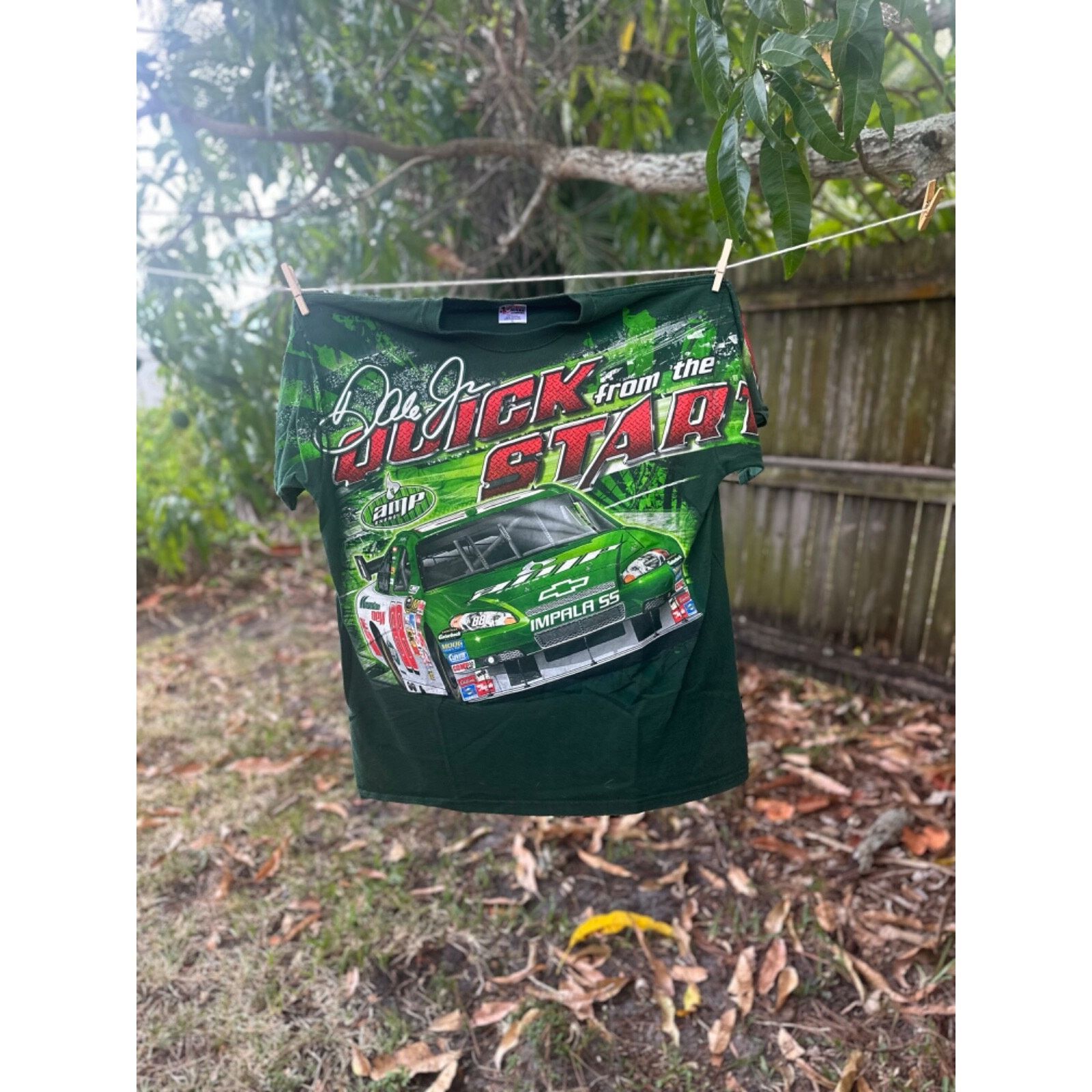Harley Davidson Vintage Dale Earnhardt Jr. 'Quick from the Start' AMP Energy Size US XL / EU 56 / 4 - 1 Thumbnail