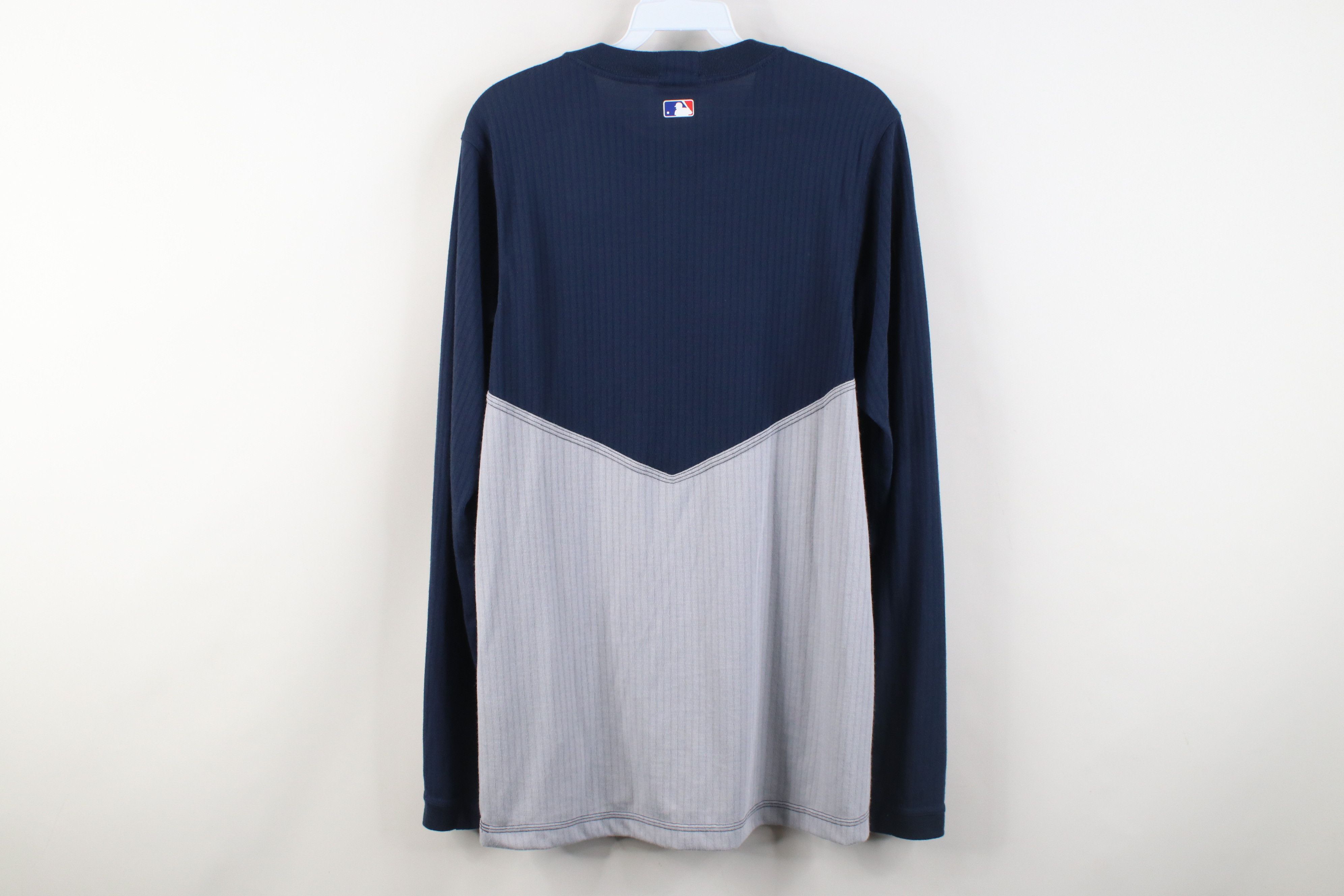 Nike Nike Baseball Center Swoosh Thermal Knit Long Sleeve T-Shirt Size US M / EU 48-50 / 2 - 10 Thumbnail