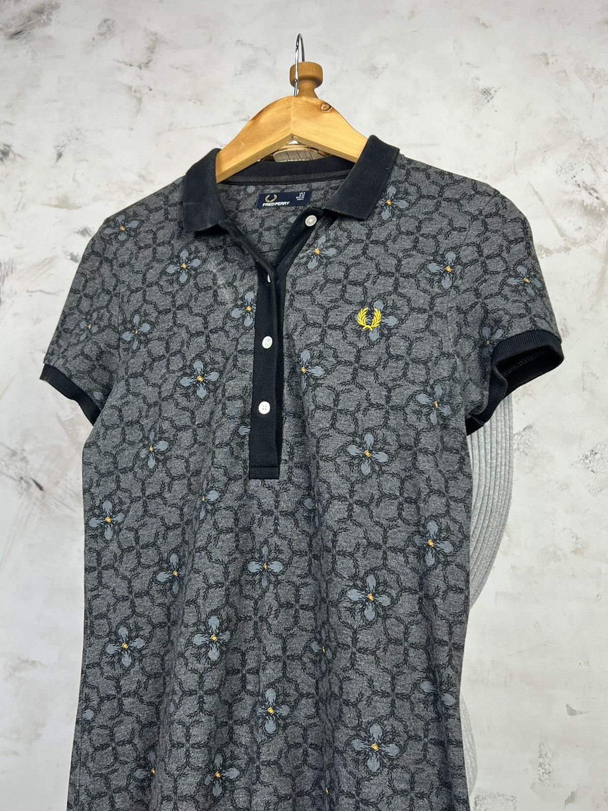 Fred Perry Fred Perry Patterned Polo Dress Size S - M 4 Size S / US 4 / IT 40 - 2 Thumbnail